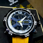 G FOX ORIGINAL DOBLE HORA POR INVICTA SUMERGIBLE PARA HOMBRE REF-1976G1-A