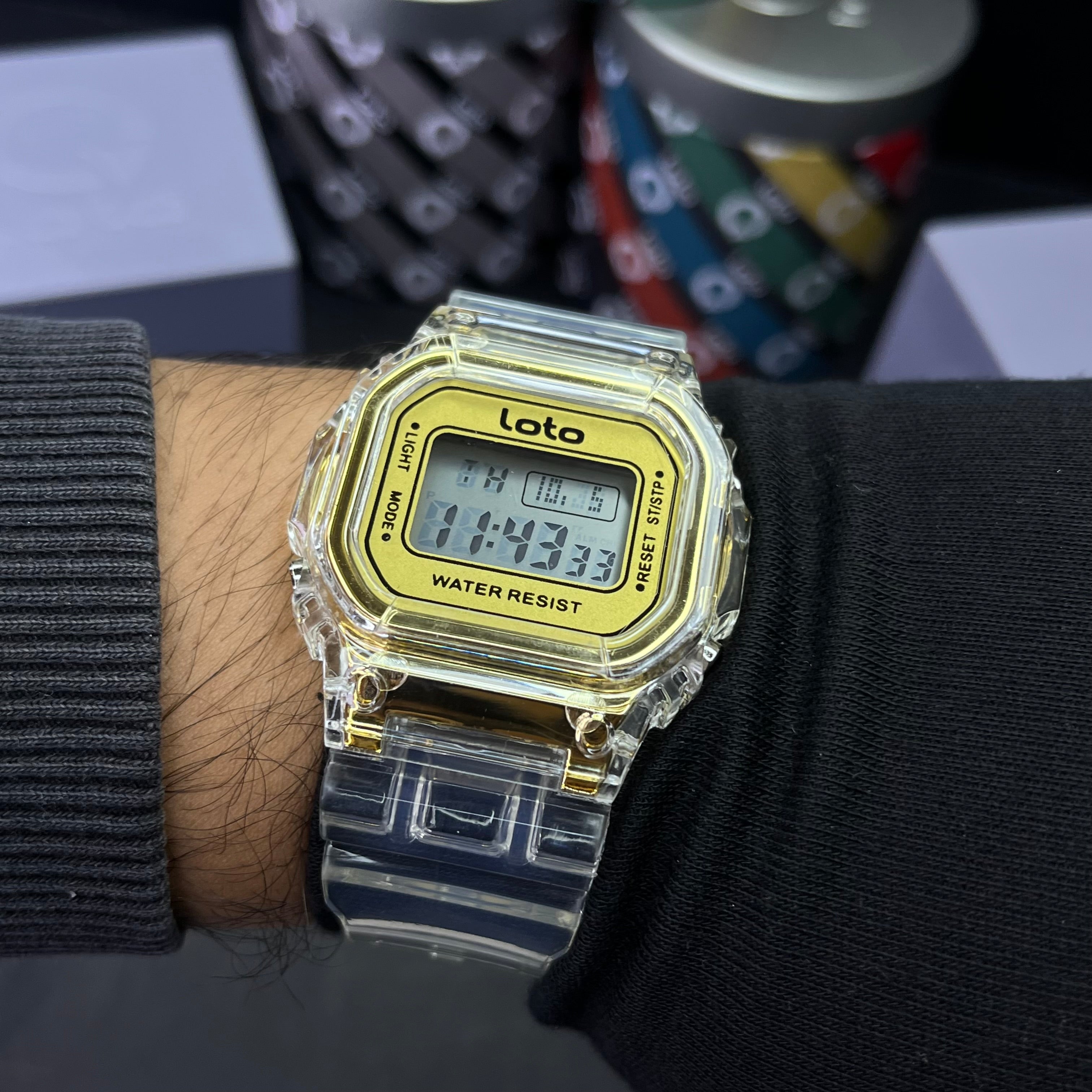 LOTO ORIGINAL X G SHOCK SUMERGIBLE UNISEX REF 2538-BD