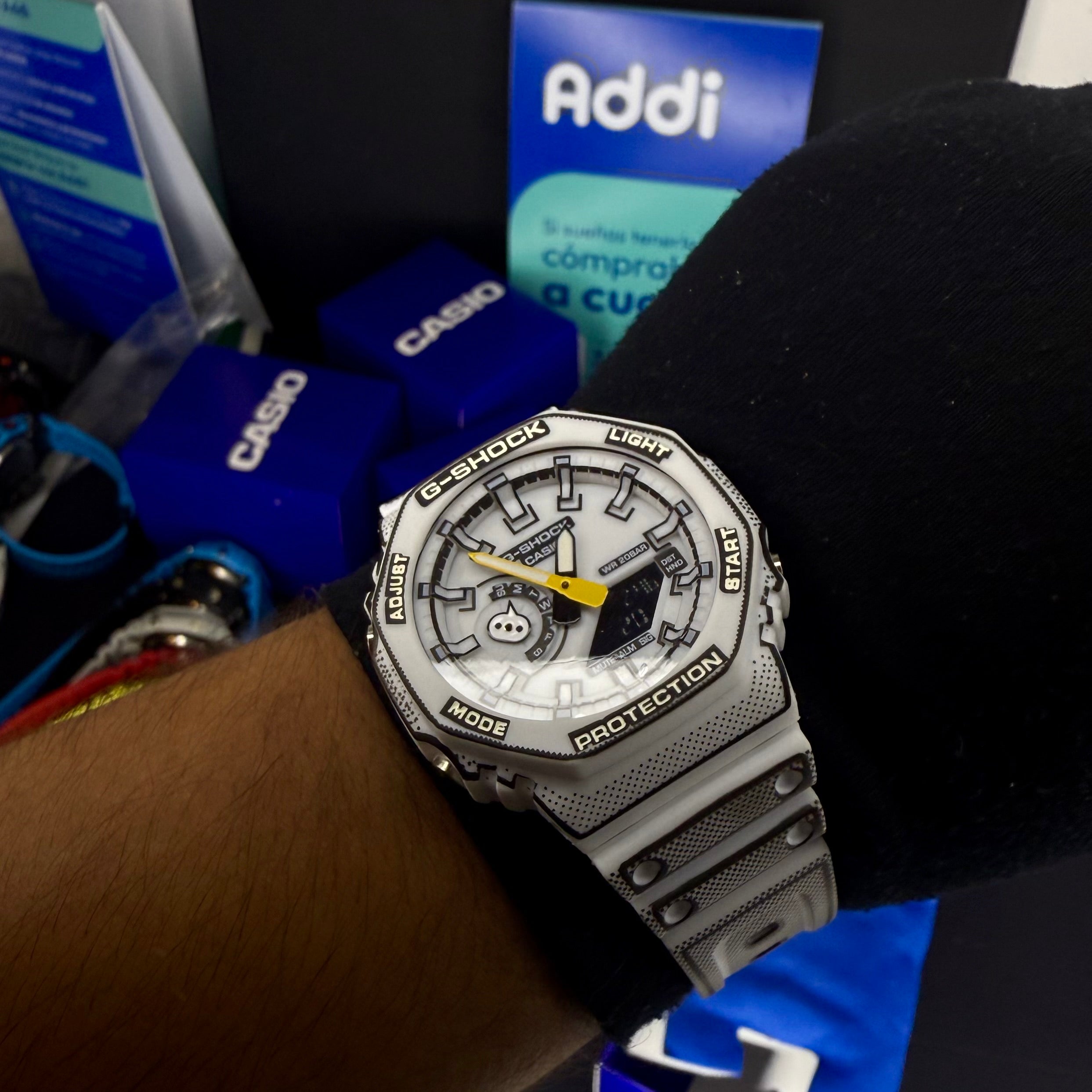 CASIO G-SHOCK PARA HOMBRE REF-GA2100-B