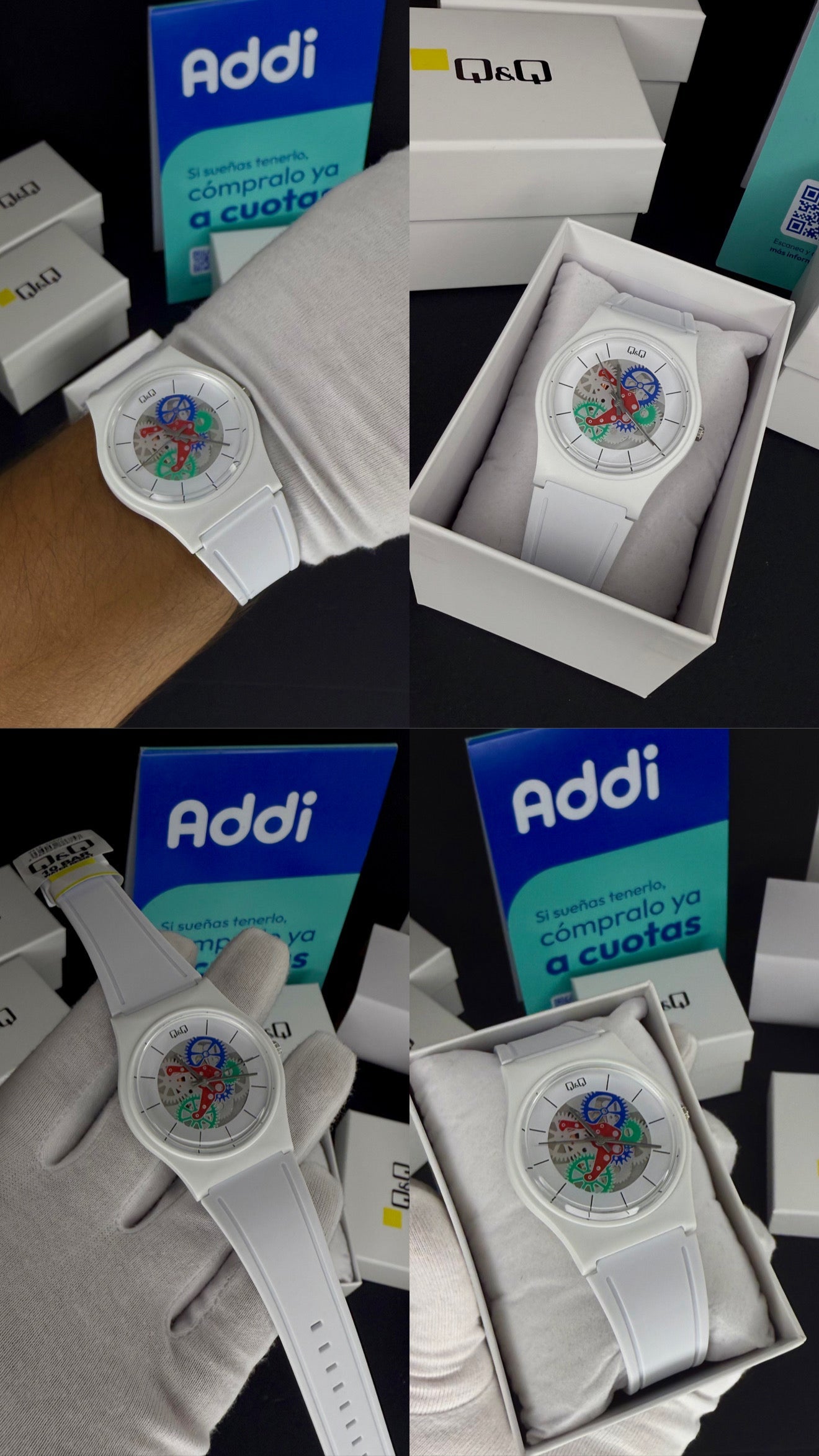 QyQ SUMERGIBLE TIPO SWATCH UNISES ORIGINAL REF-V41A-505VY