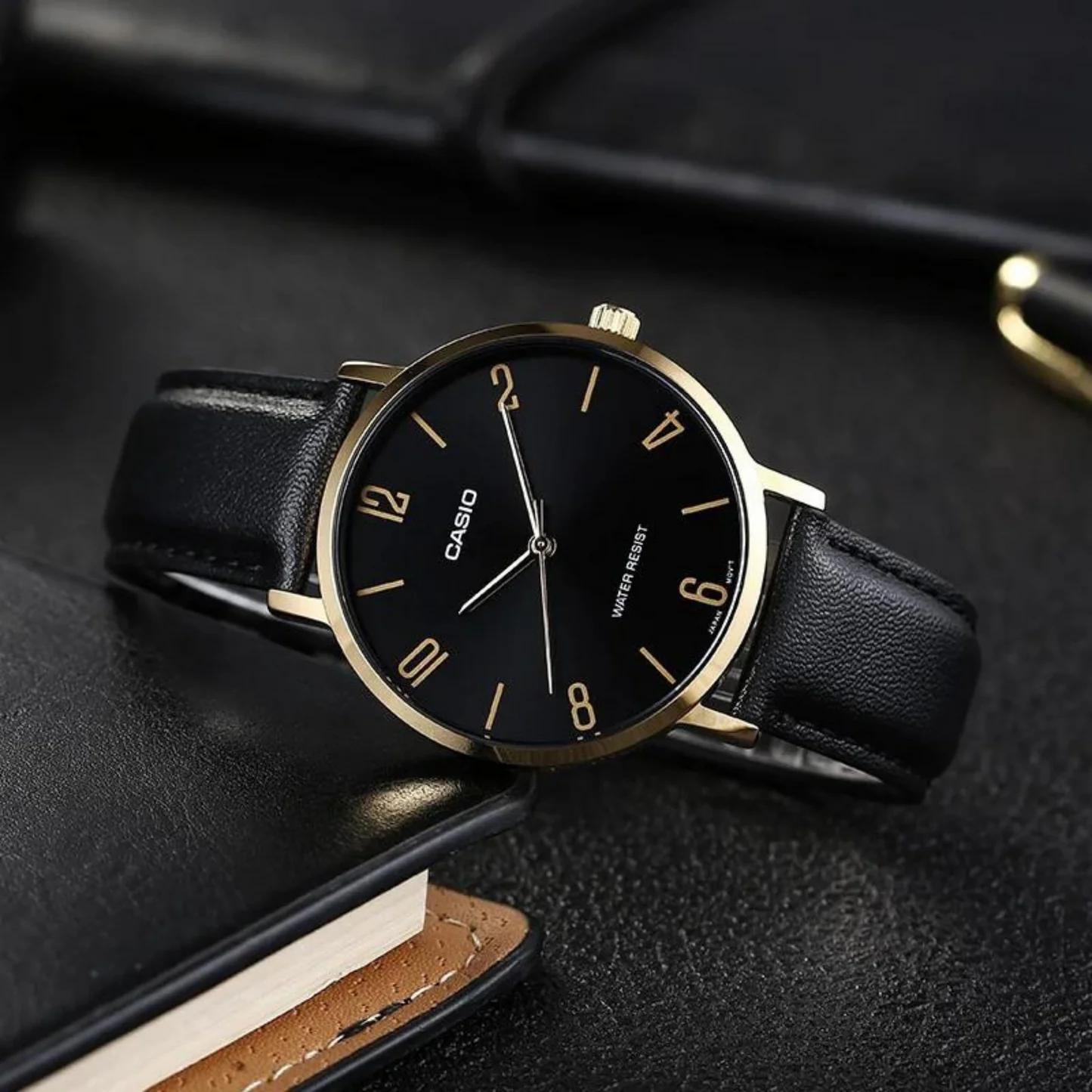 CASIO ORIGINAL PARA HOMBRE REF-MTP-VT01GL-1B2