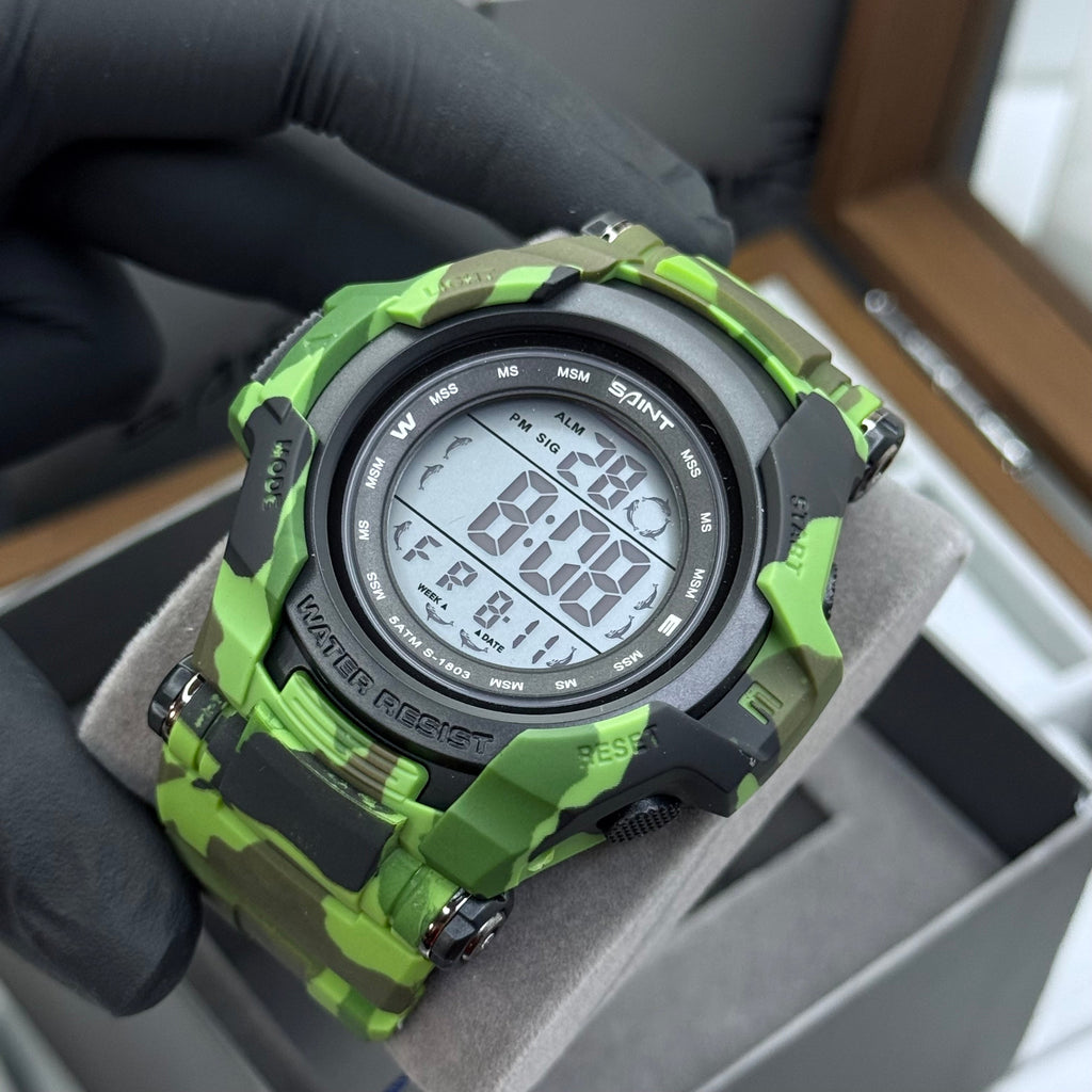 SAINT X G-SHOCK PARA SUMERGIBLE MILITAR HOMBRE REF 1803-VN