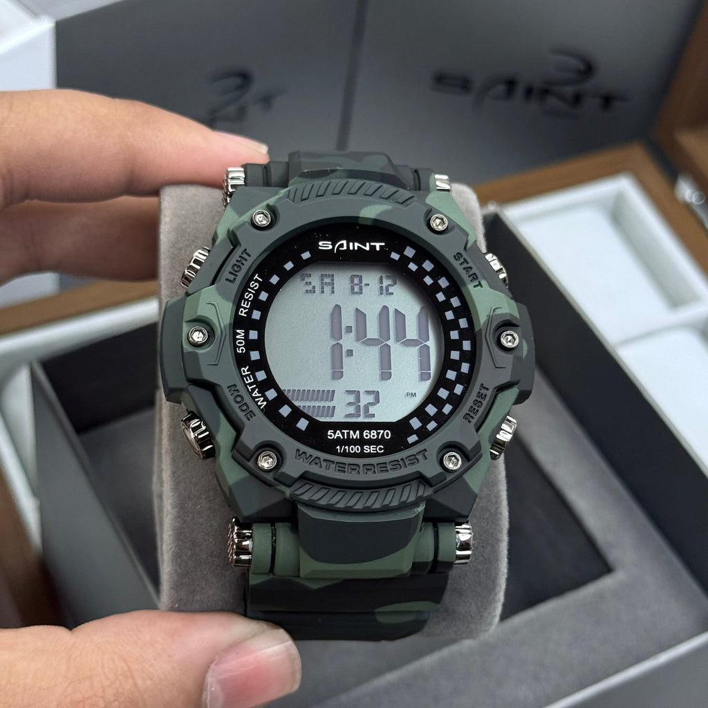SAINT X G-SHOCK PARA SUMERGIBLE MILITAR HOMBRE REF-VGN