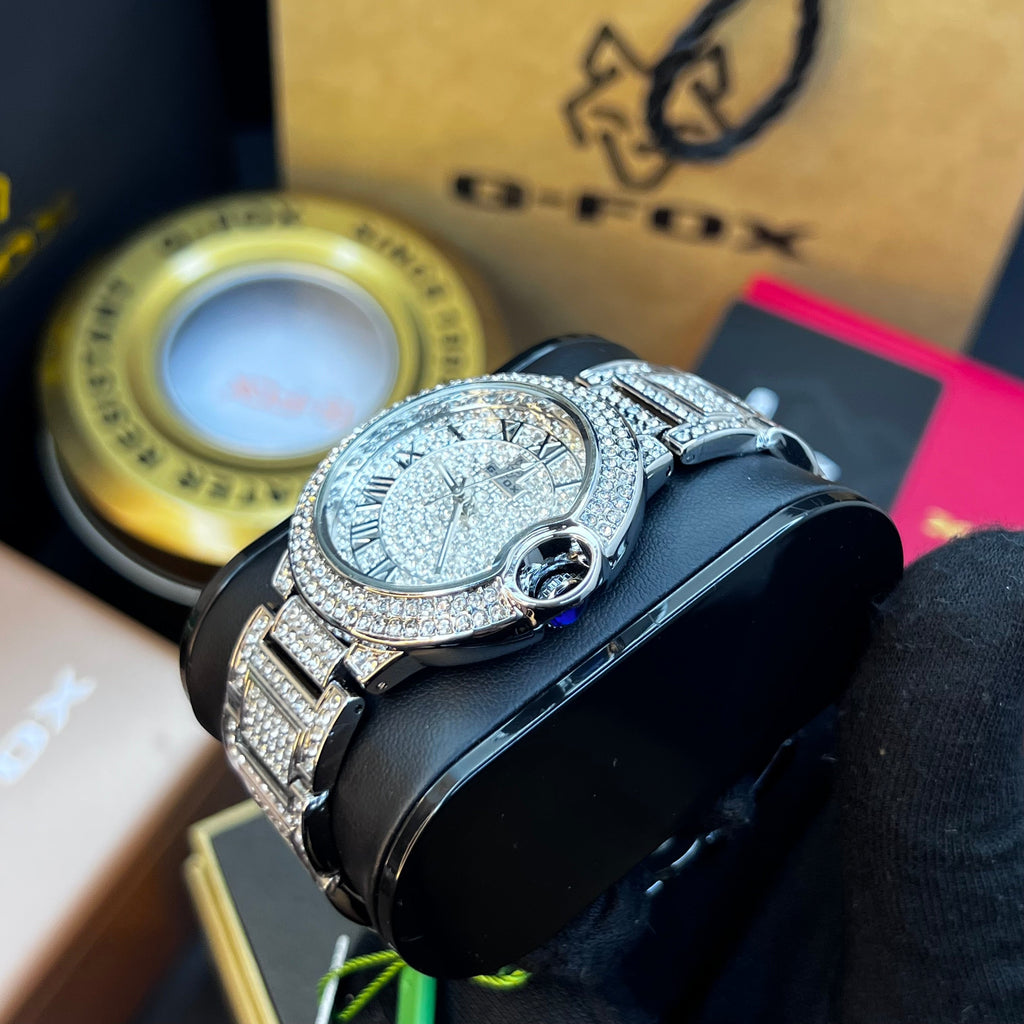 G FOX ORIGINAL x CARTIER PARA HOMBRE  SUMERGIBLE  REF-TORBILLON CUBANO-1251-P