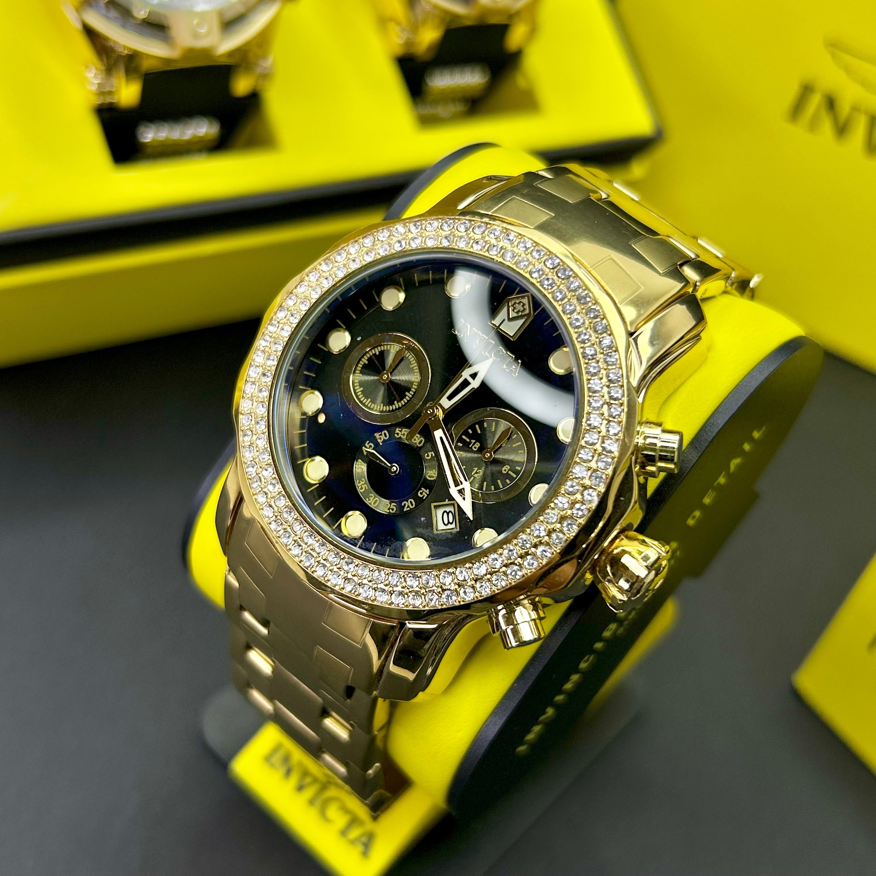 INVICTA PRO DIVER FUNCIONAL DIAMONT PARA HOMBRE REF-DN