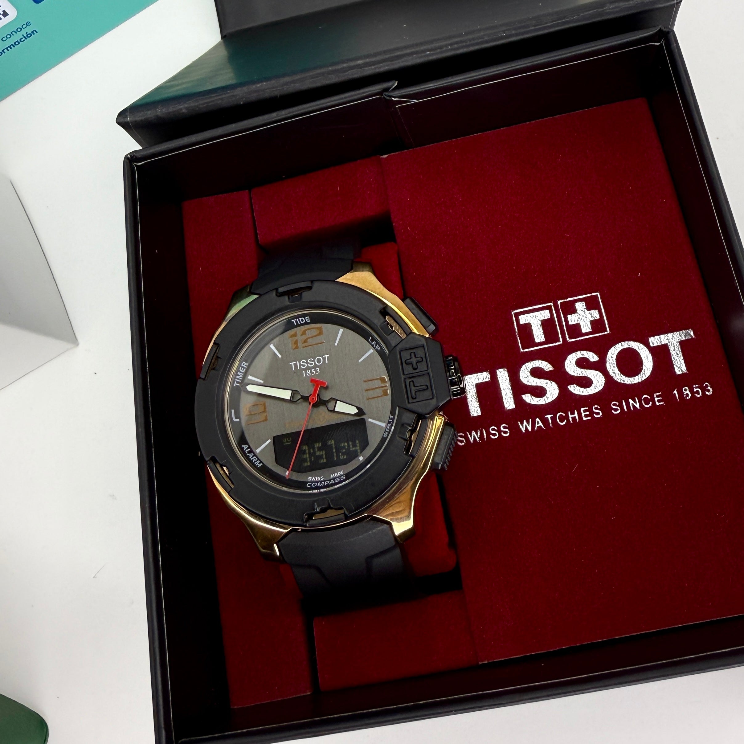 TISSOT DOBLE HORA T-RACE TOUCH  PARA HOMBRE REF-NOR
