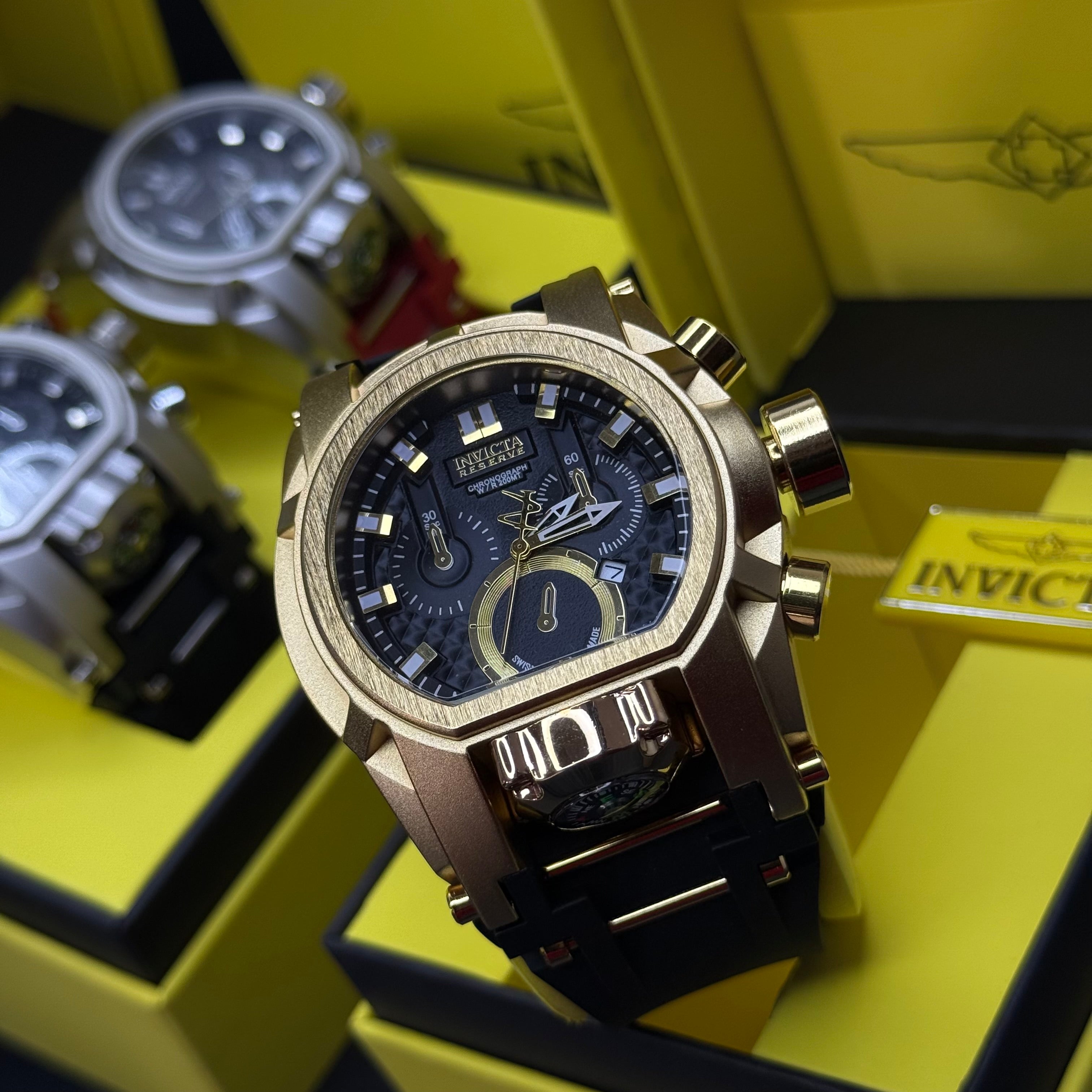 INVICTA BOLT ZEUS GOMA PARA HOMBRE REF-NN