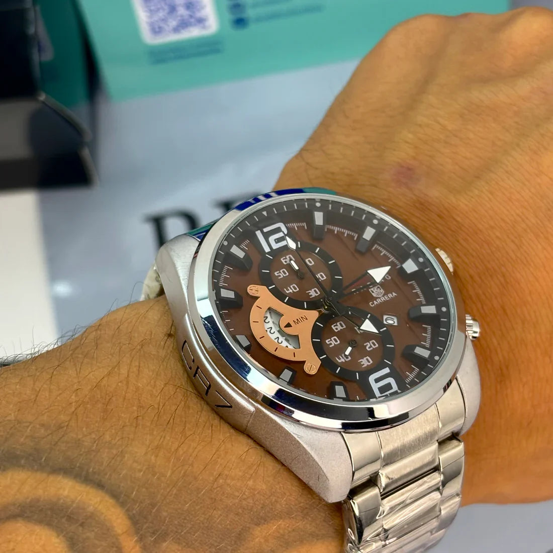 TAG HEUER CR7 CHRONOGRAF PARA HOMBRE REF-PLATMR