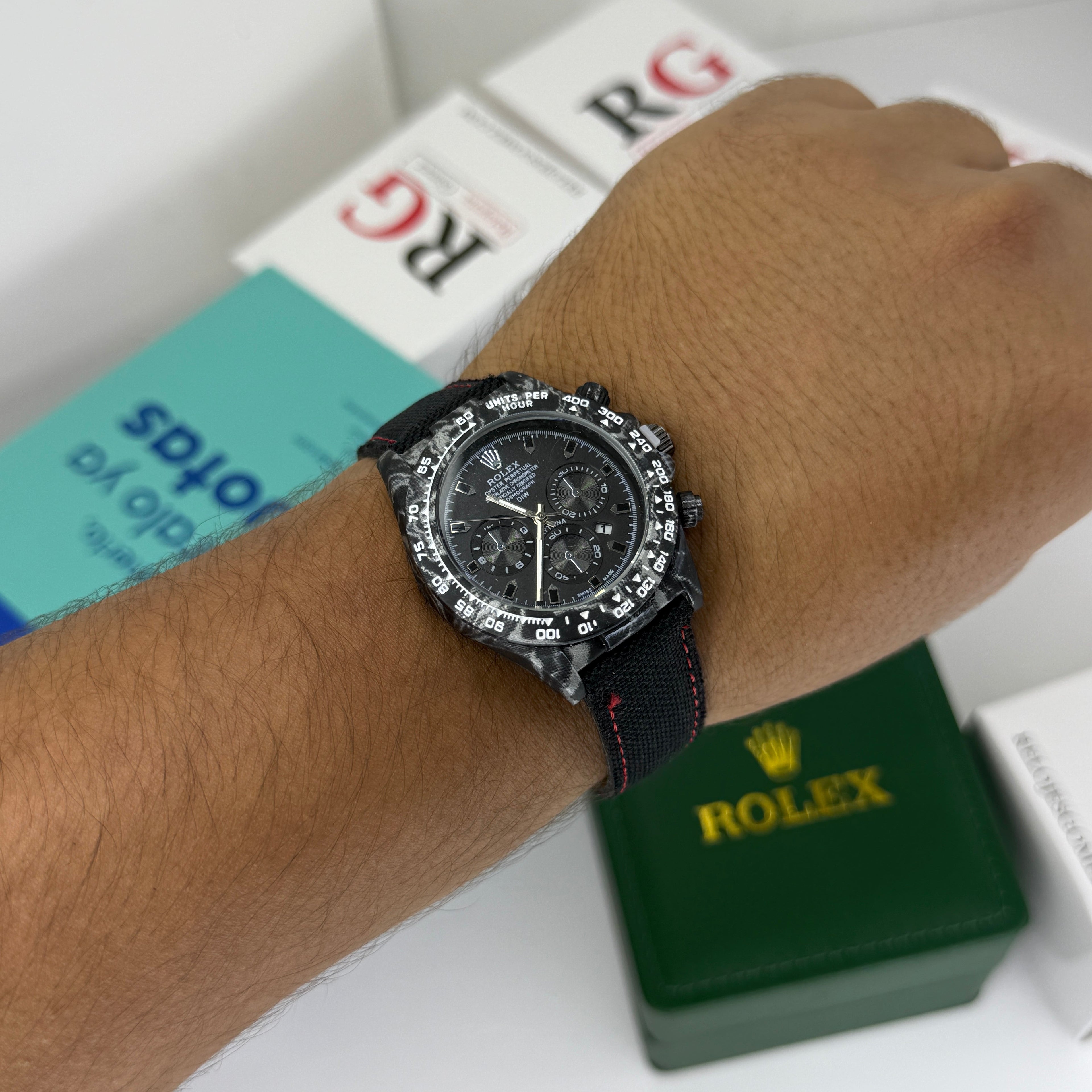 RLX DAYTONA LONA PARA HOMBRE REF-NR