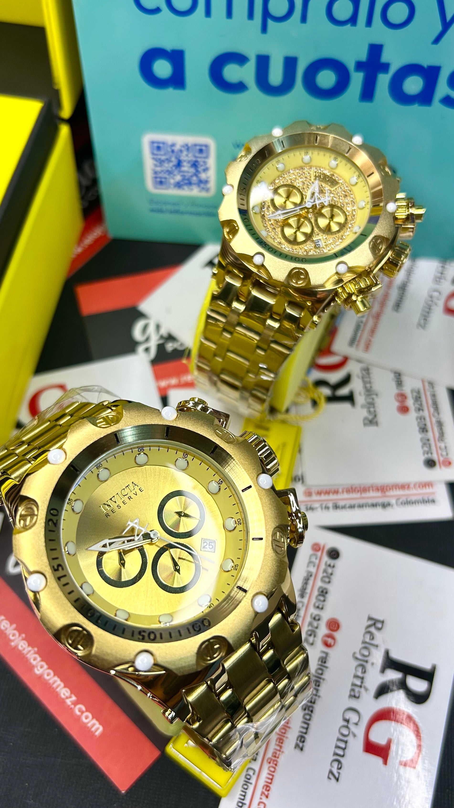 PAREJA DE INVICTA VENOM FUNCIONAL REF-DD