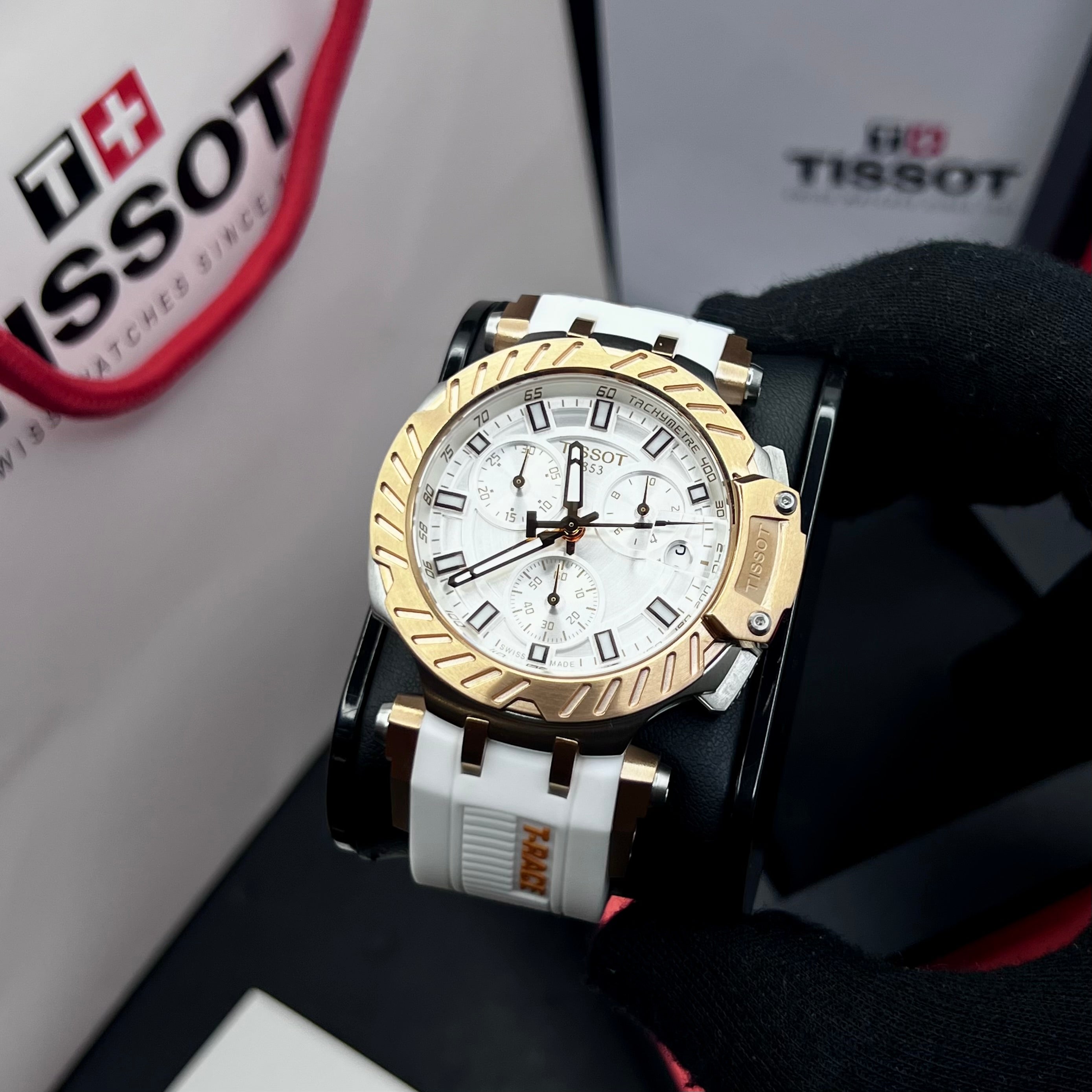 TISSOT T-RACE LUXURY PARA HOMBRE REF-BOR