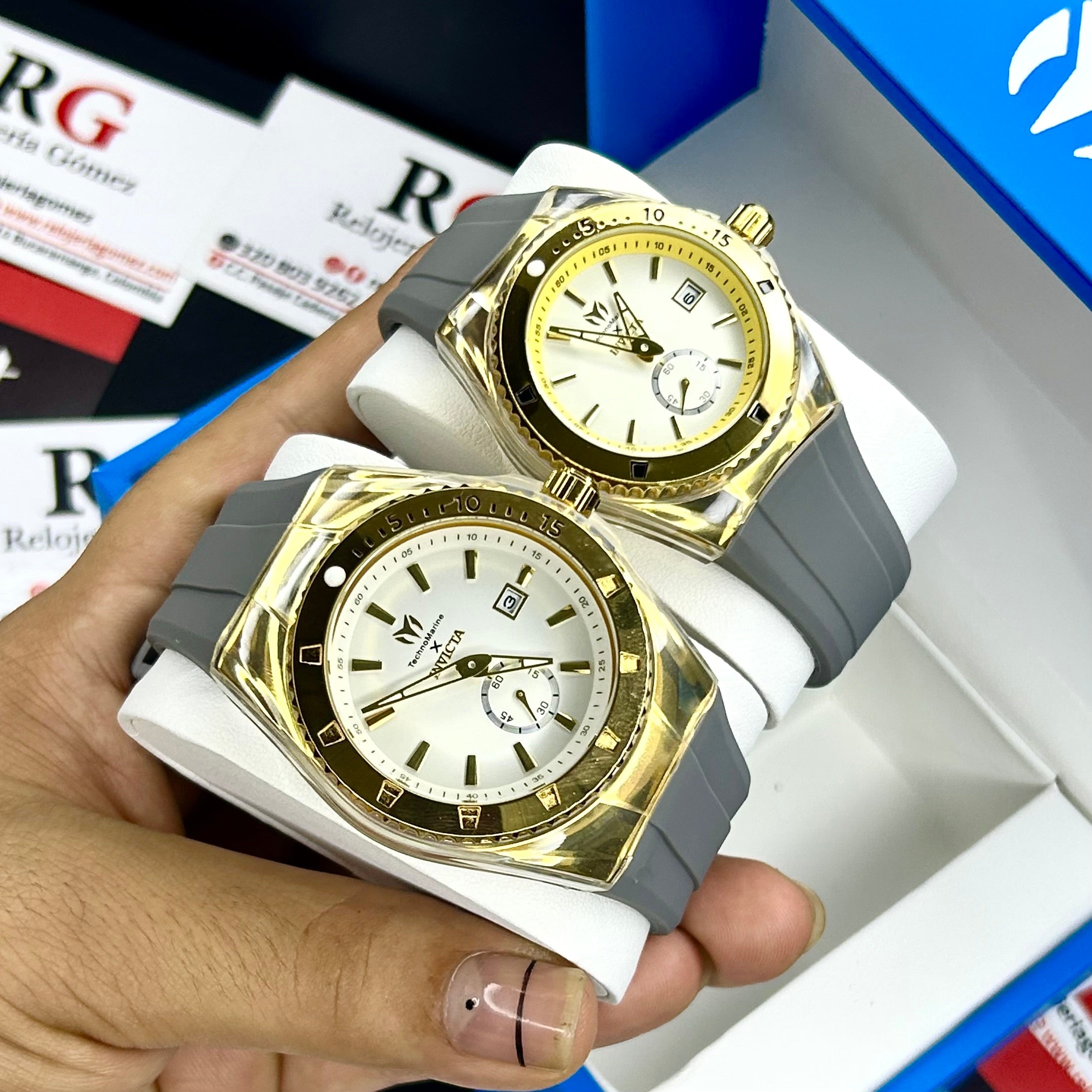 PAREJA INVICTA x TECHNOMARINE  REF-G