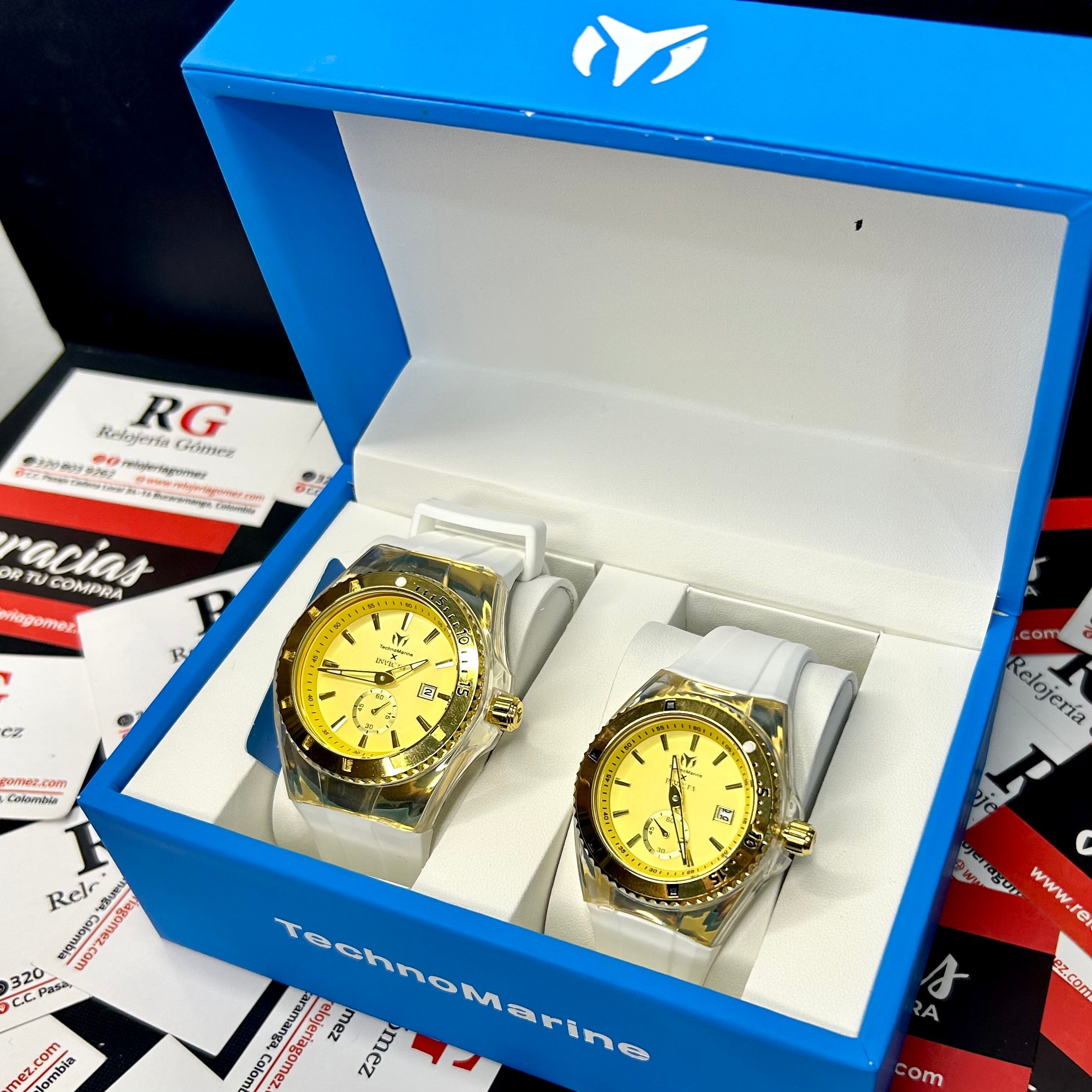 PAREJA INVICTA x TECHNOMARINE  REF-BD