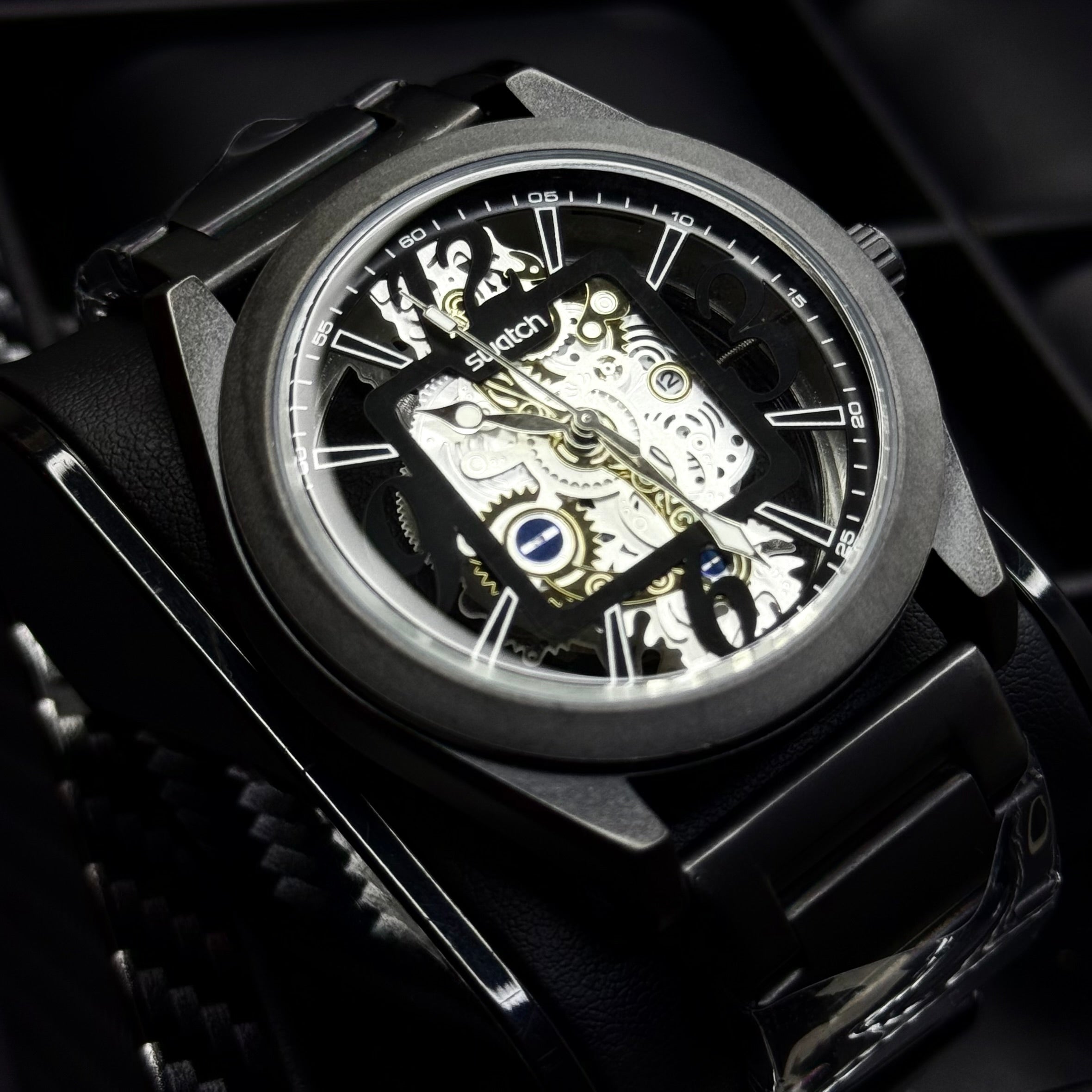 SWATCH TRASPARENTE PARA HOMBRE REF 301-NN