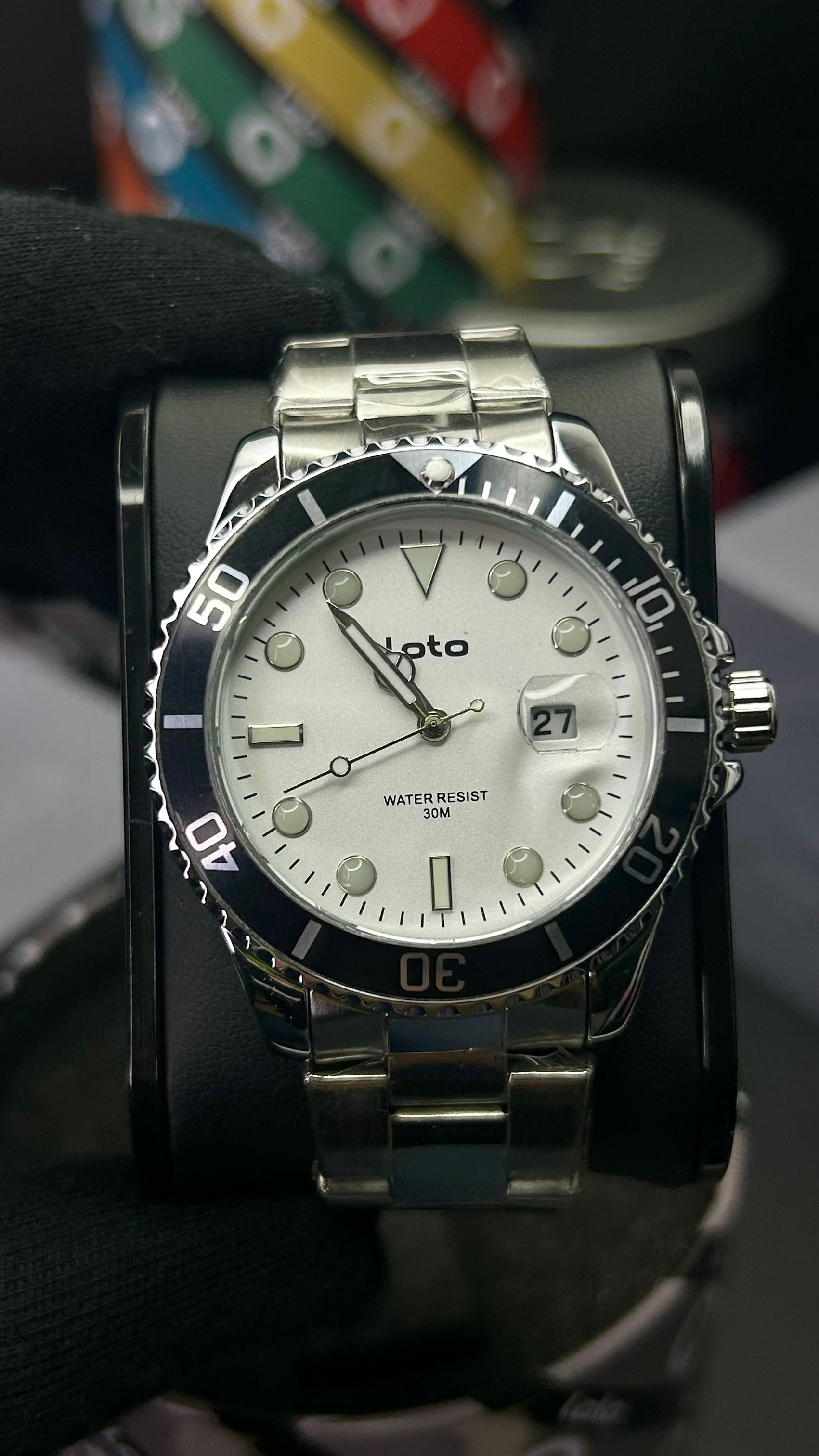 LOTO ORIGINAL X RLX SUMERGIBLE PARA HOMBRE REF SUBMARINE 2526-PB