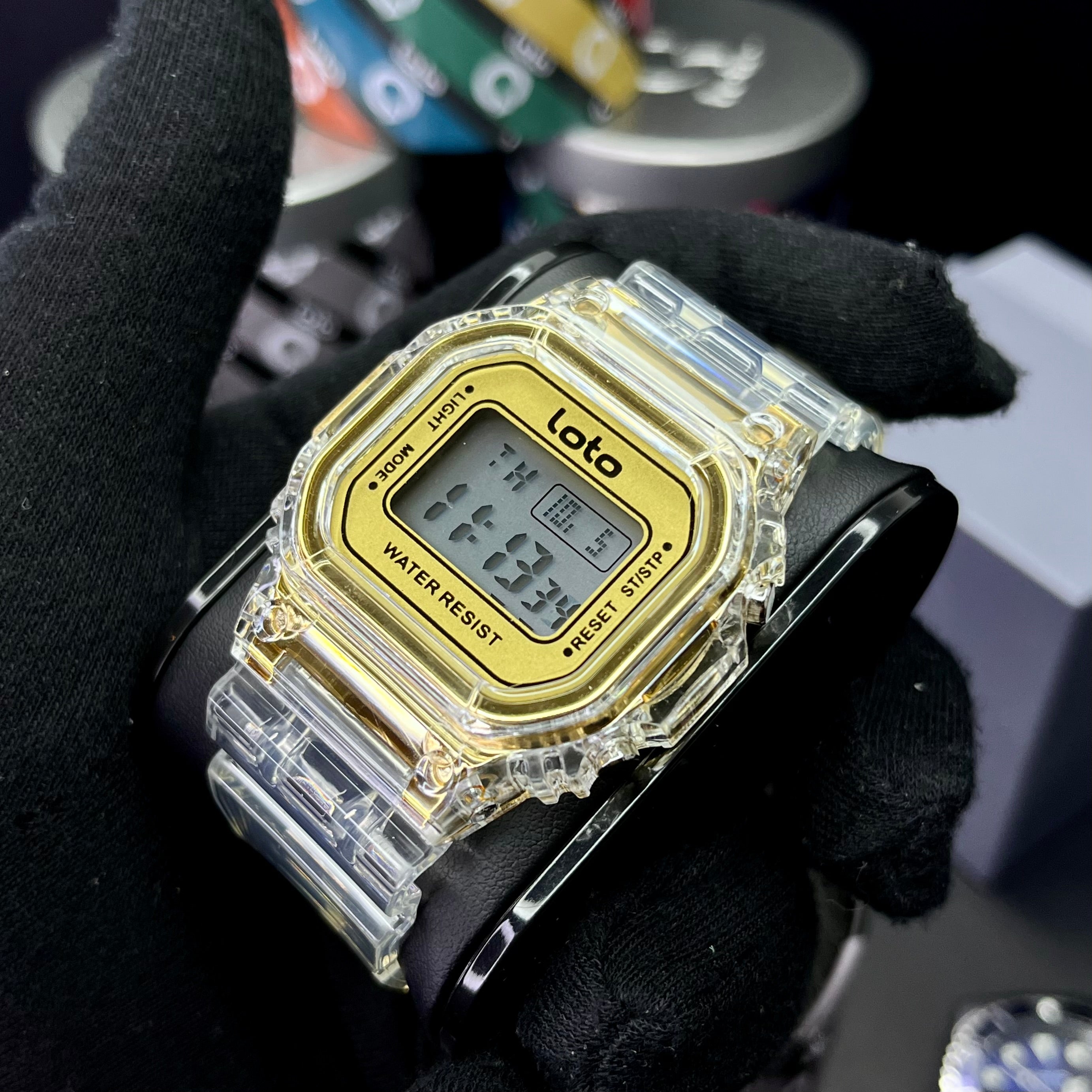 LOTO ORIGINAL X G SHOCK SUMERGIBLE UNISEX REF 2538-BD