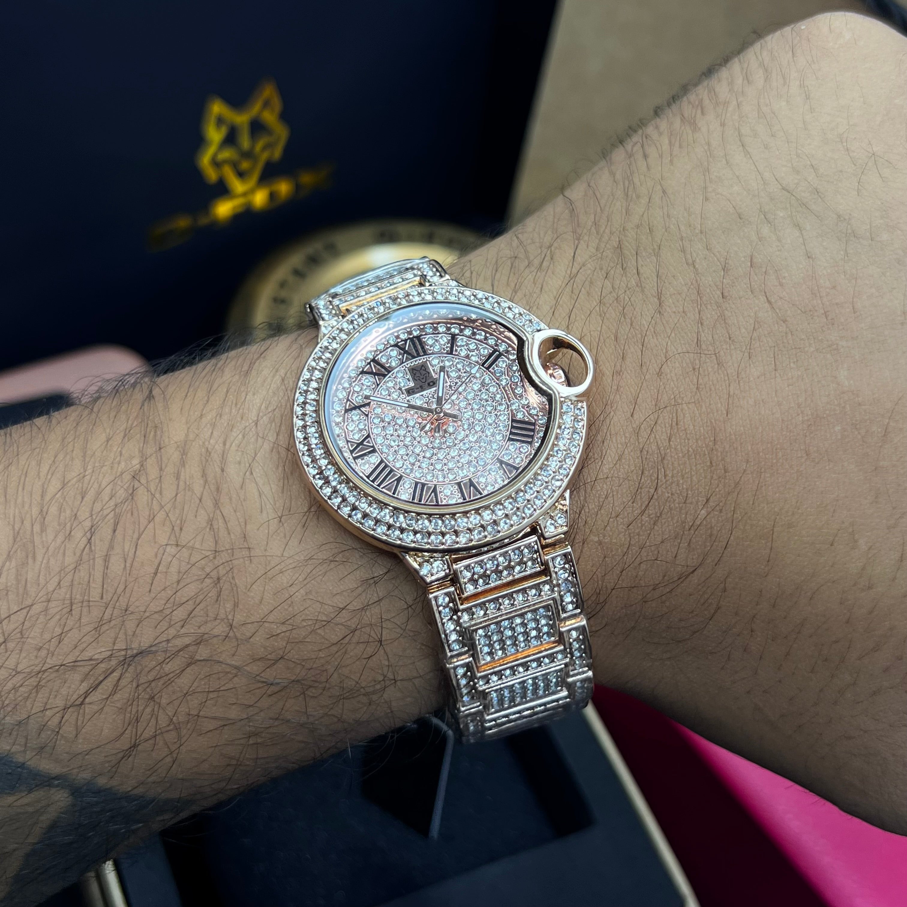 PAREJA G FOX ORIGINAL x CARTIER SUMERGIBLE  REF-TORBILLON CUBANO-1251-OR