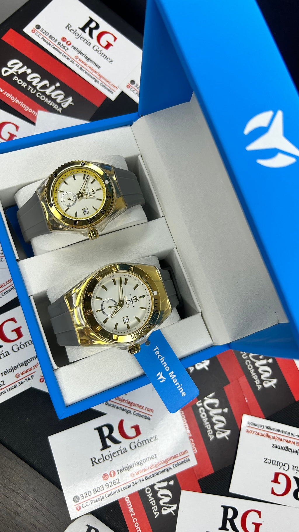 PAREJA INVICTA x TECHNOMARINE  REF-G