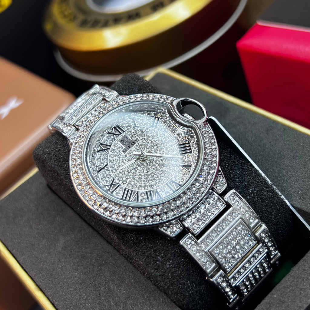 G FOX ORIGINAL x CARTIER PARA DAMA SUMERGIBLE  REF-TORBILLON CUBANO-1251-P