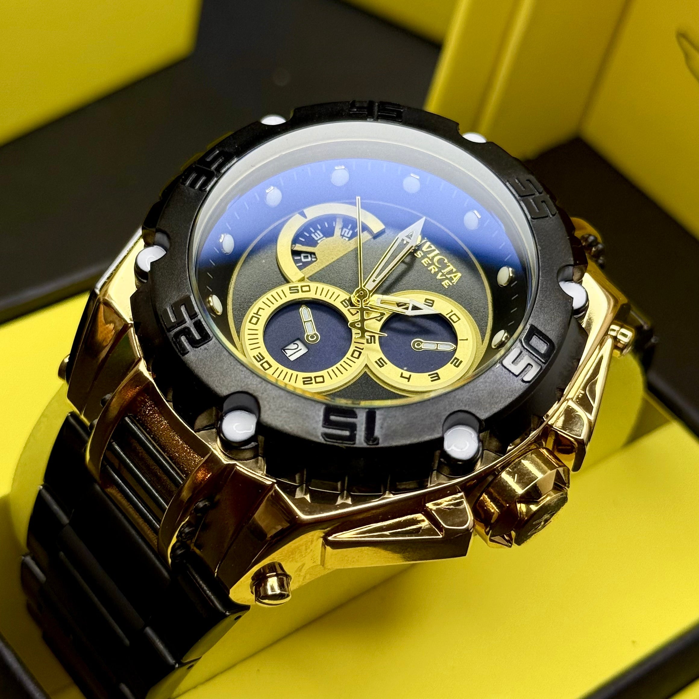 INVICTA BOLT DEUS ACERO PARA HOMBRE REF-ND