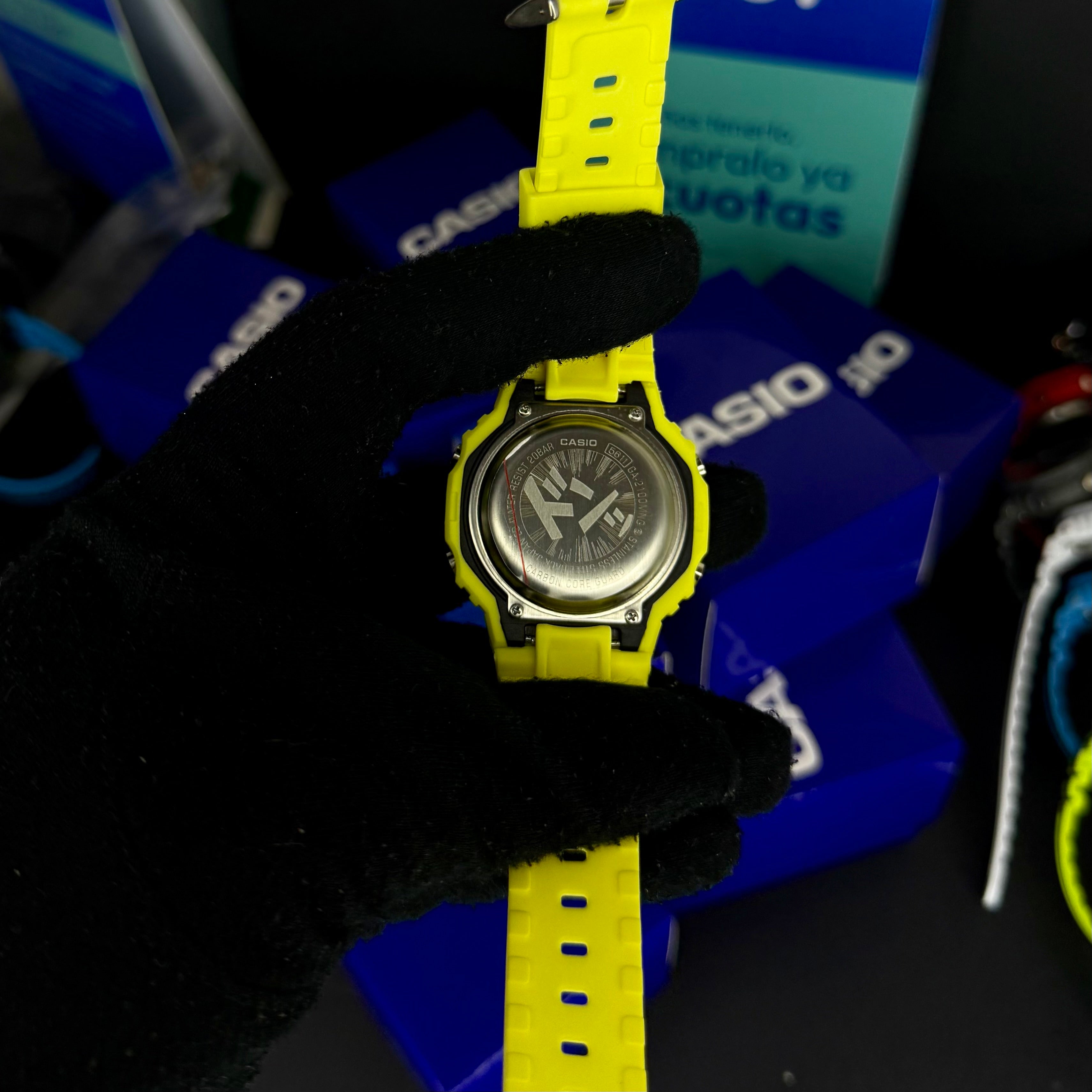 CASIO G-SHOCK PARA HOMBRE REF-GA2100-A