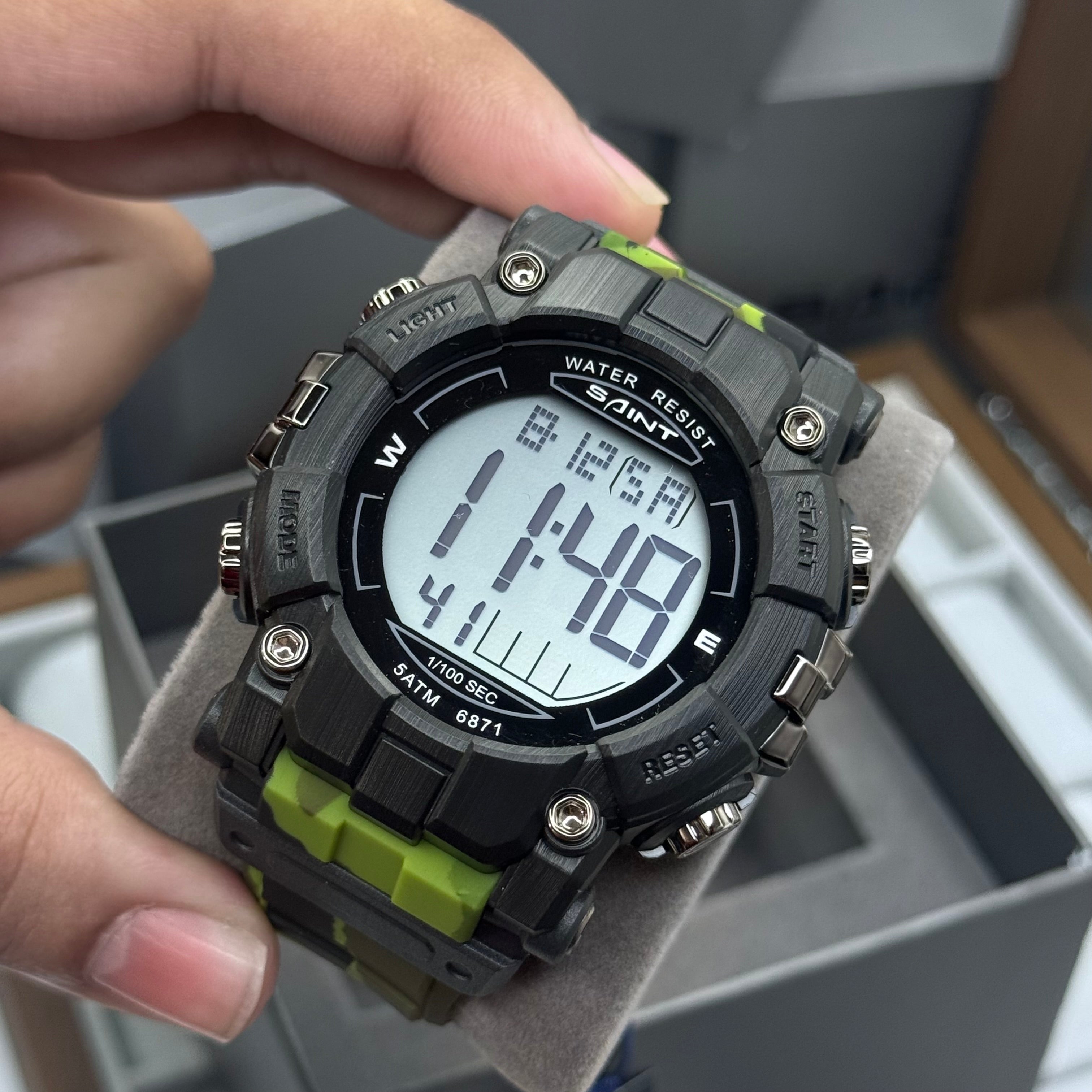 SAINT X G-SHOCK PARA SUMERGIBLE MILITAR HOMBRE REF 6871- VN