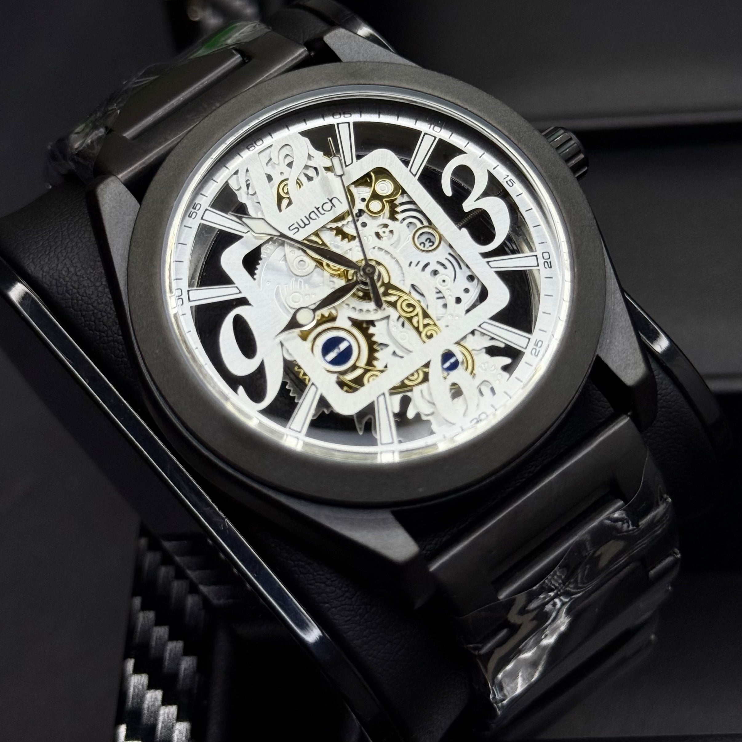 SWATCH TRASPARENTE PARA HOMBRE REF 301-NB