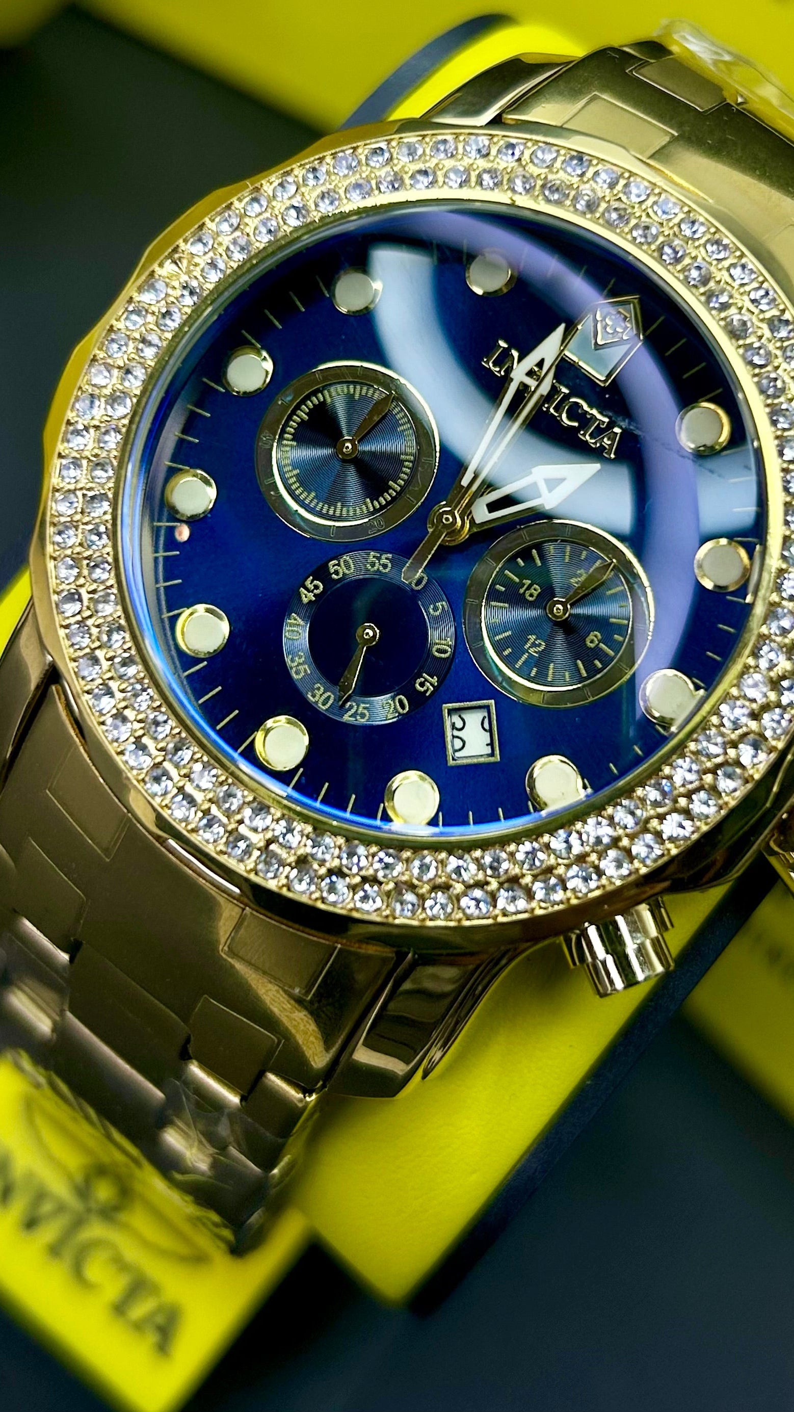 INVICTA PRO DIVER FUNCIONAL DIAMONT PARA HOMBRE REF-DA