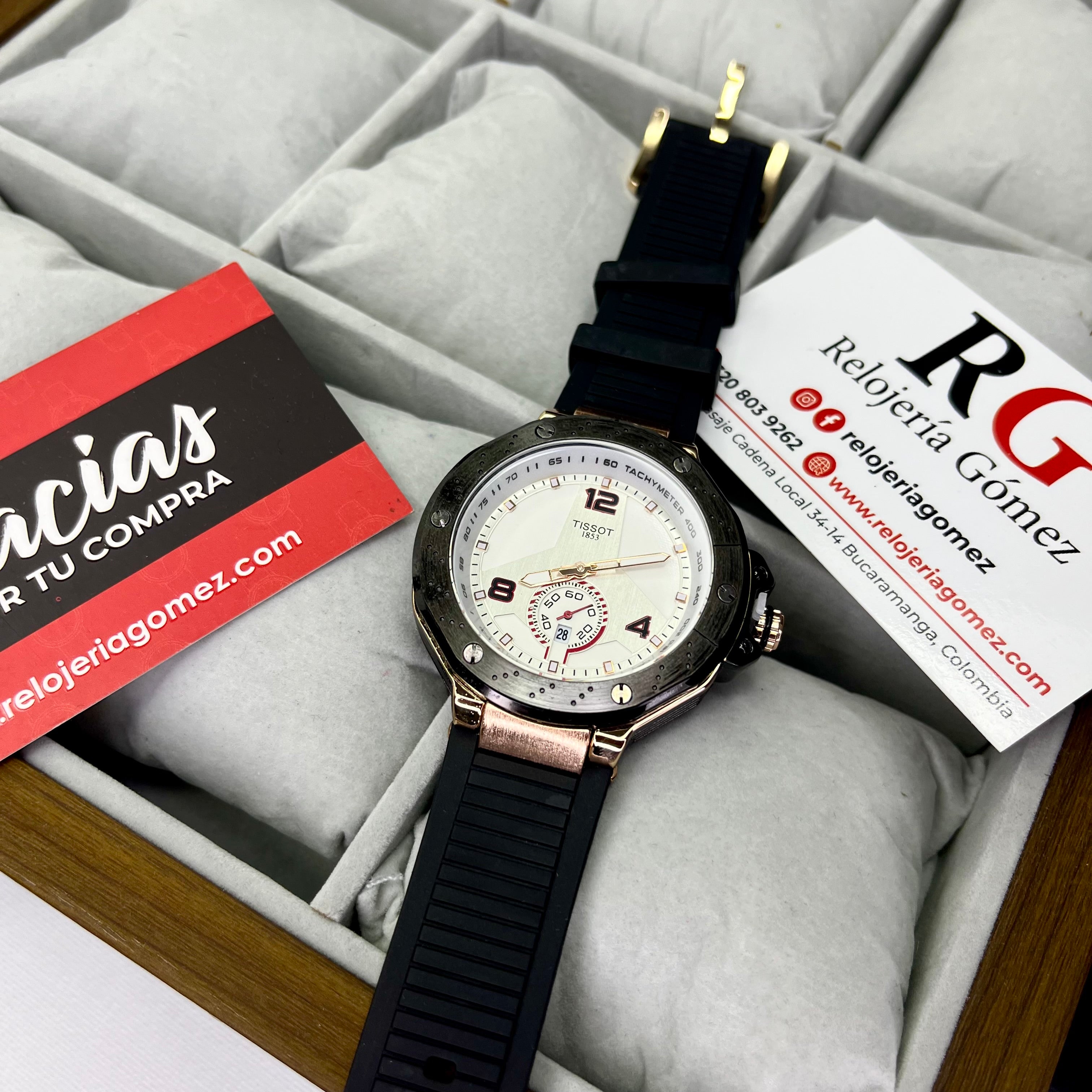 TISSOT 1853 MOTO GP PARA HOMBRE REF-NOB