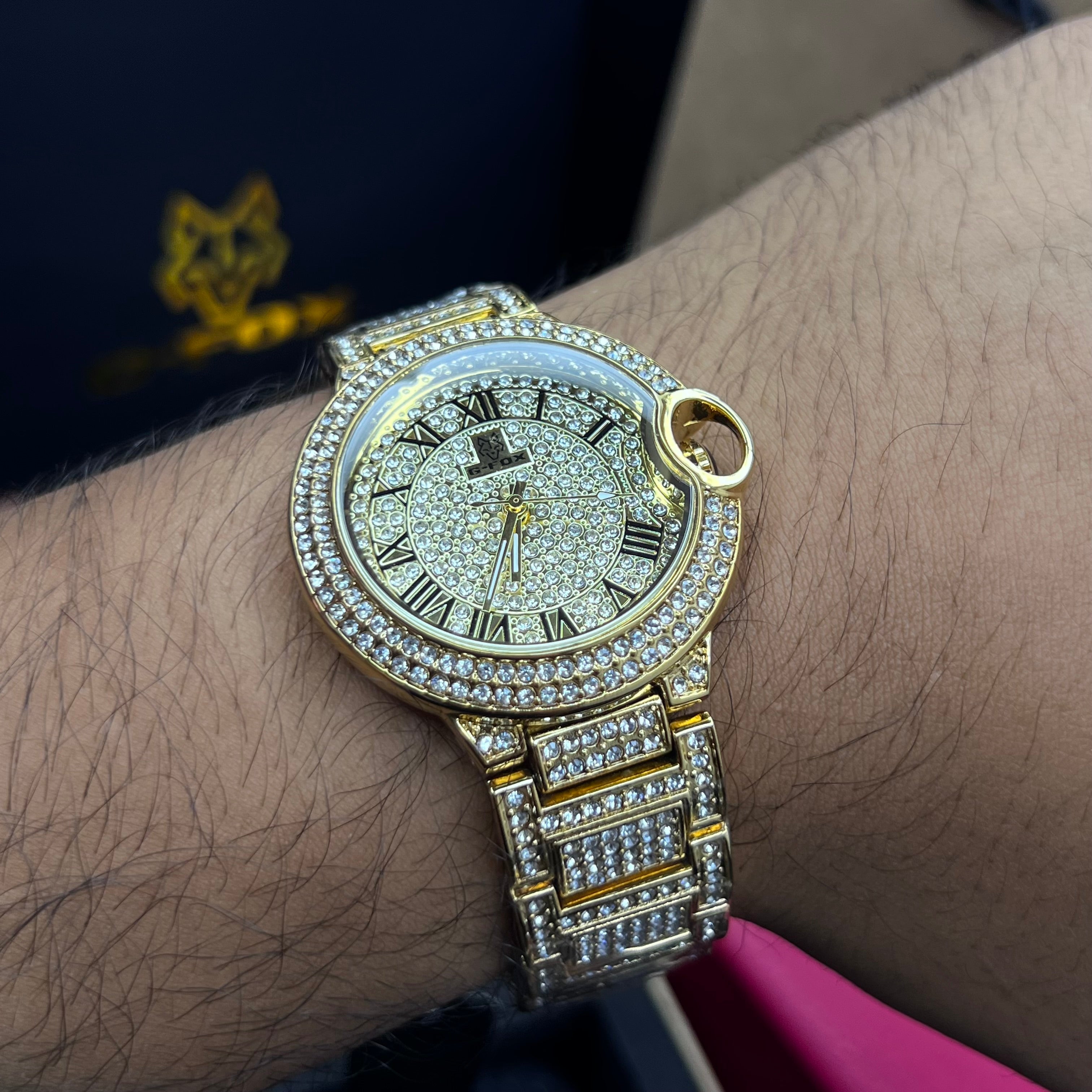 PAREJA G FOX ORIGINAL x CARTIER SUMERGIBLE  REF-TORBILLON CUBANO-1251-D