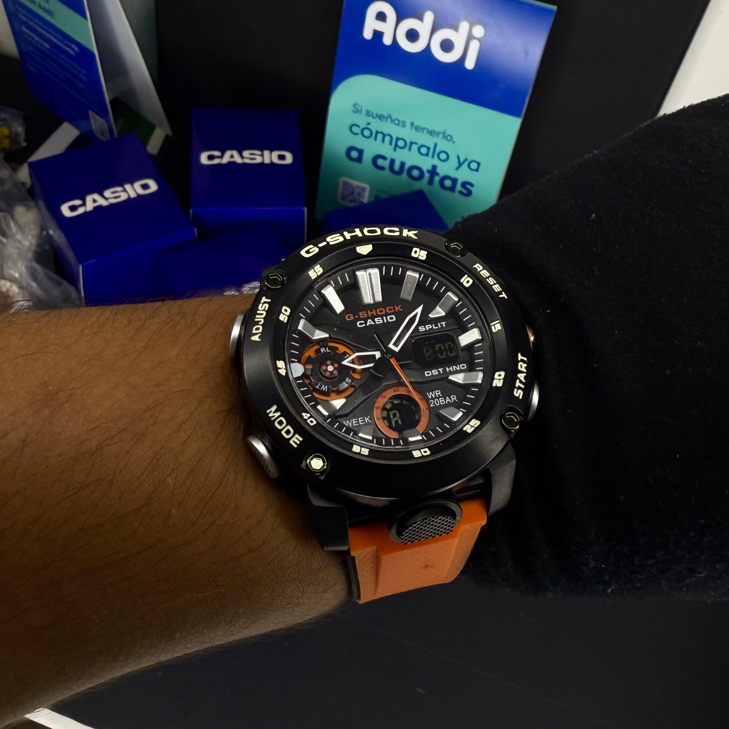 CASIO G-SHOCK PARA HOMBRE REF-GA2000-NAN