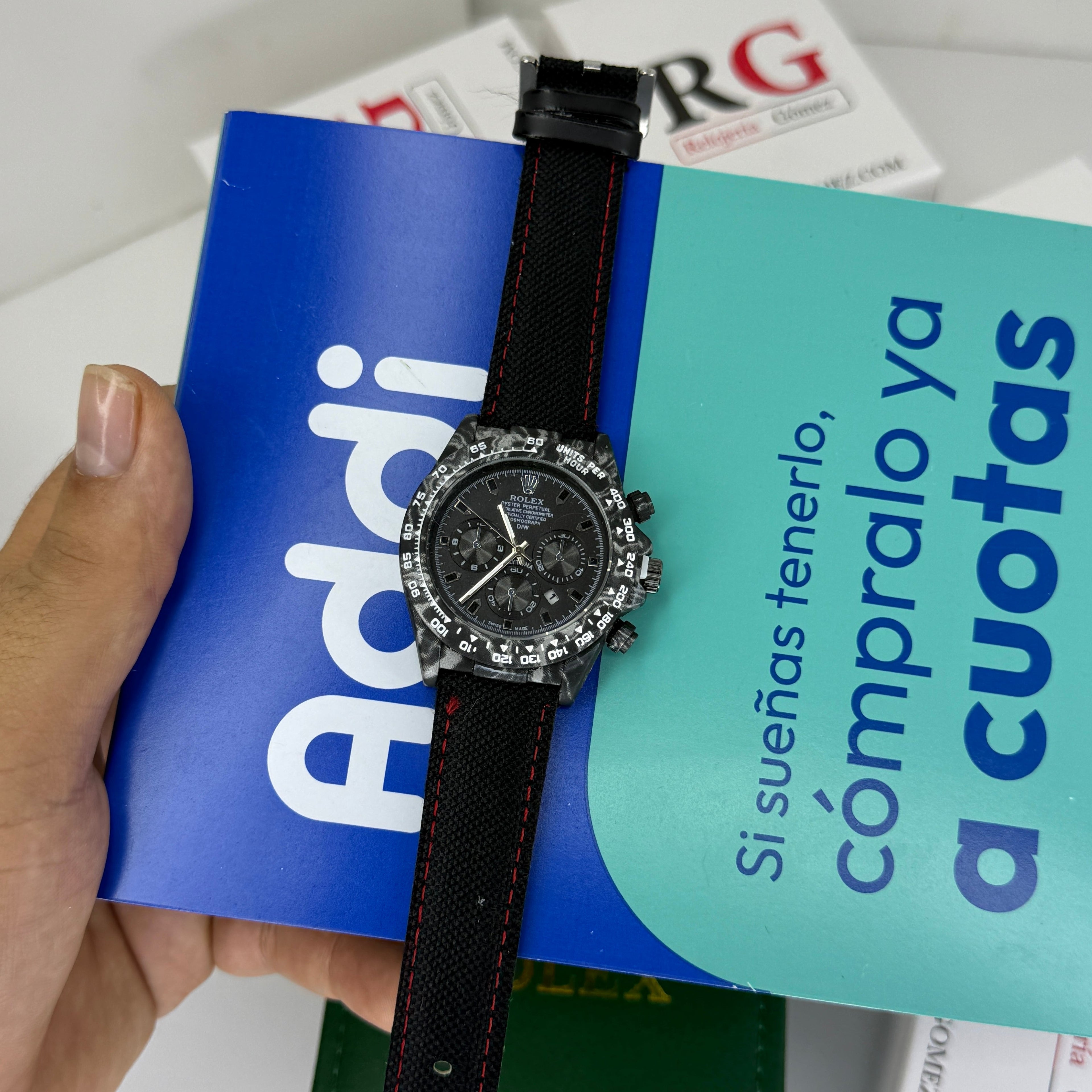 RLX DAYTONA LONA PARA HOMBRE REF-NR