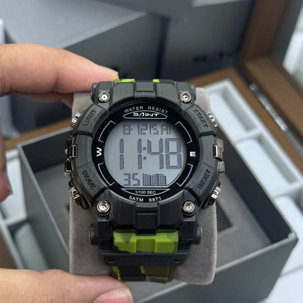 SAINT X G-SHOCK PARA SUMERGIBLE MILITAR HOMBRE REF 6871- VN
