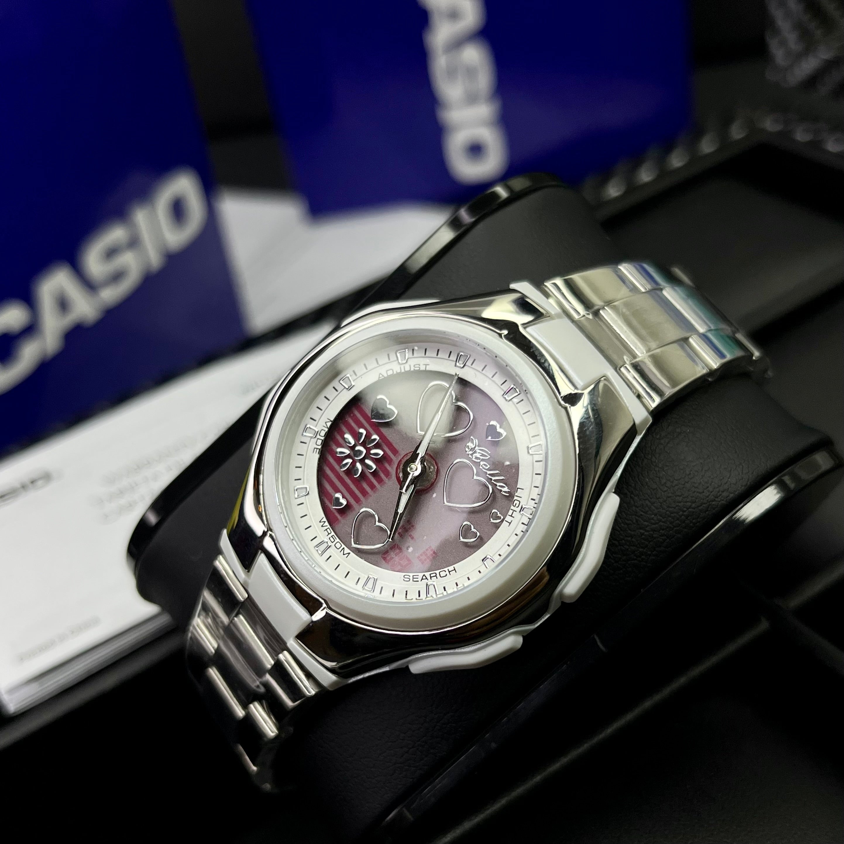 CASIO DOBLE HORA PARA DAMA REF-PB