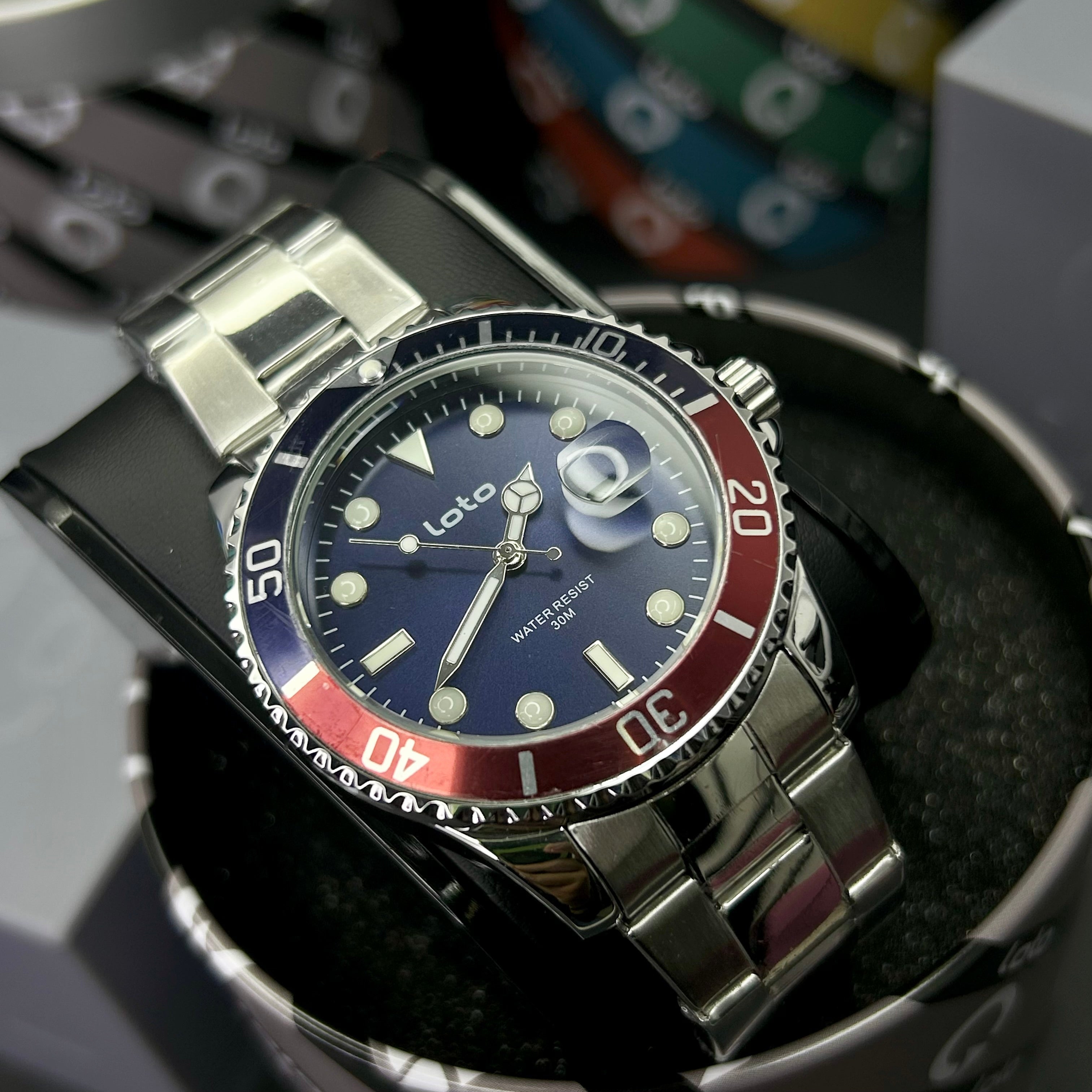 LOTO ORIGINAL X RLX SUMERGIBLE PARA HOMBRE REF SUBMARINE 2526-PA