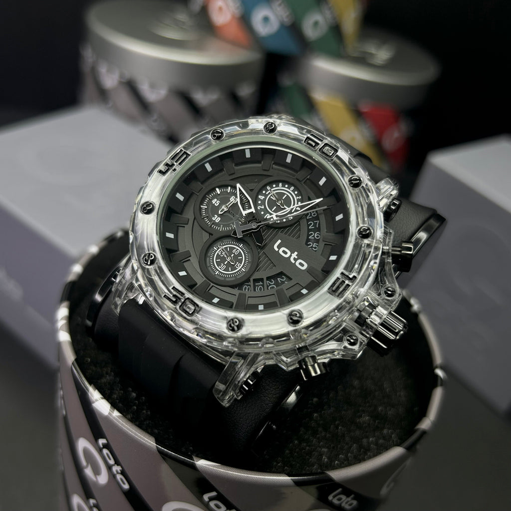 LOTO ORIGINAL TRANSPARENTE CRONOGRAFO REF-LT2433-N