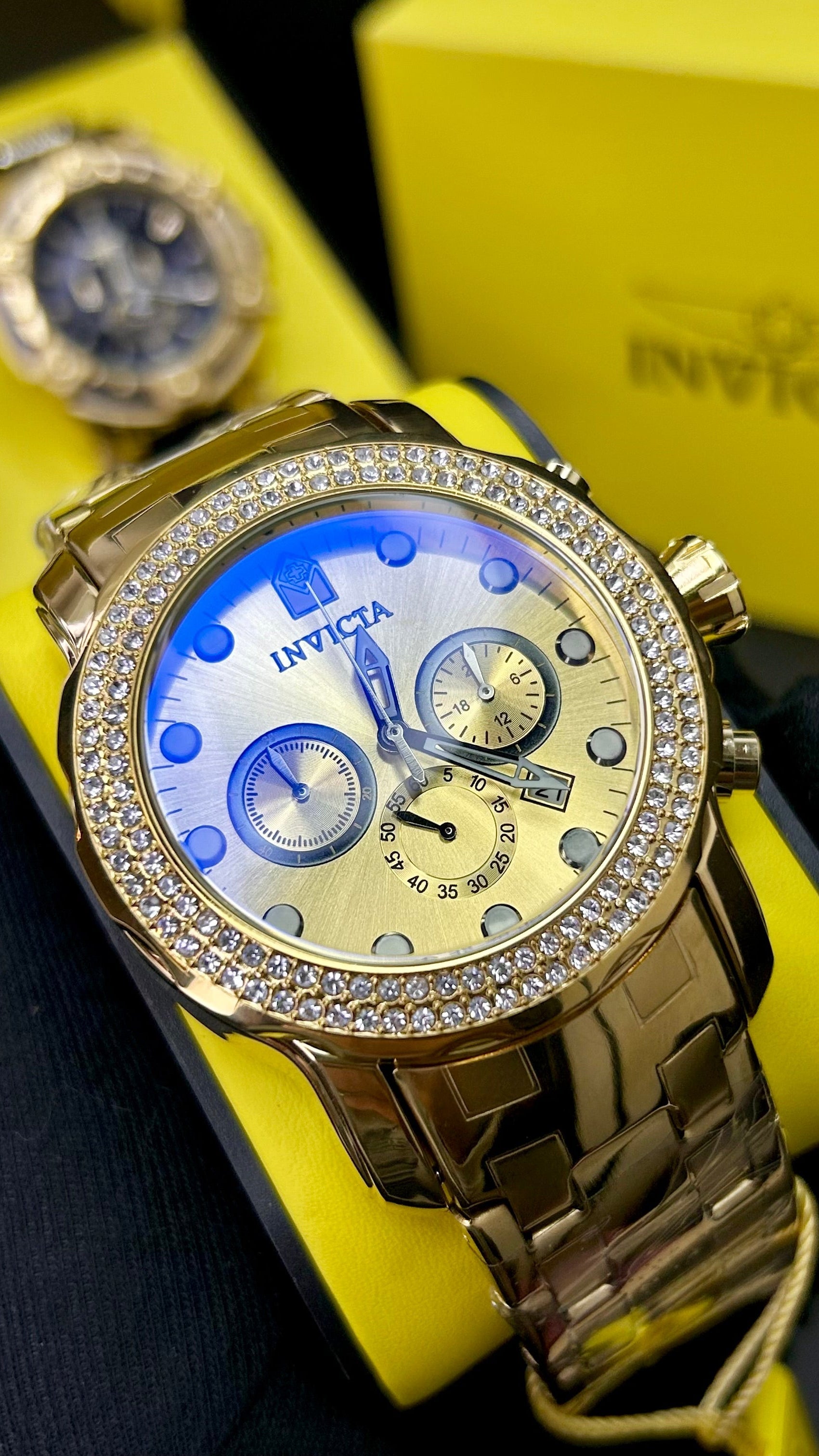 INVICTA PRO DIVER FUNCIONAL DIAMONT PARA HOMBRE REF-DD