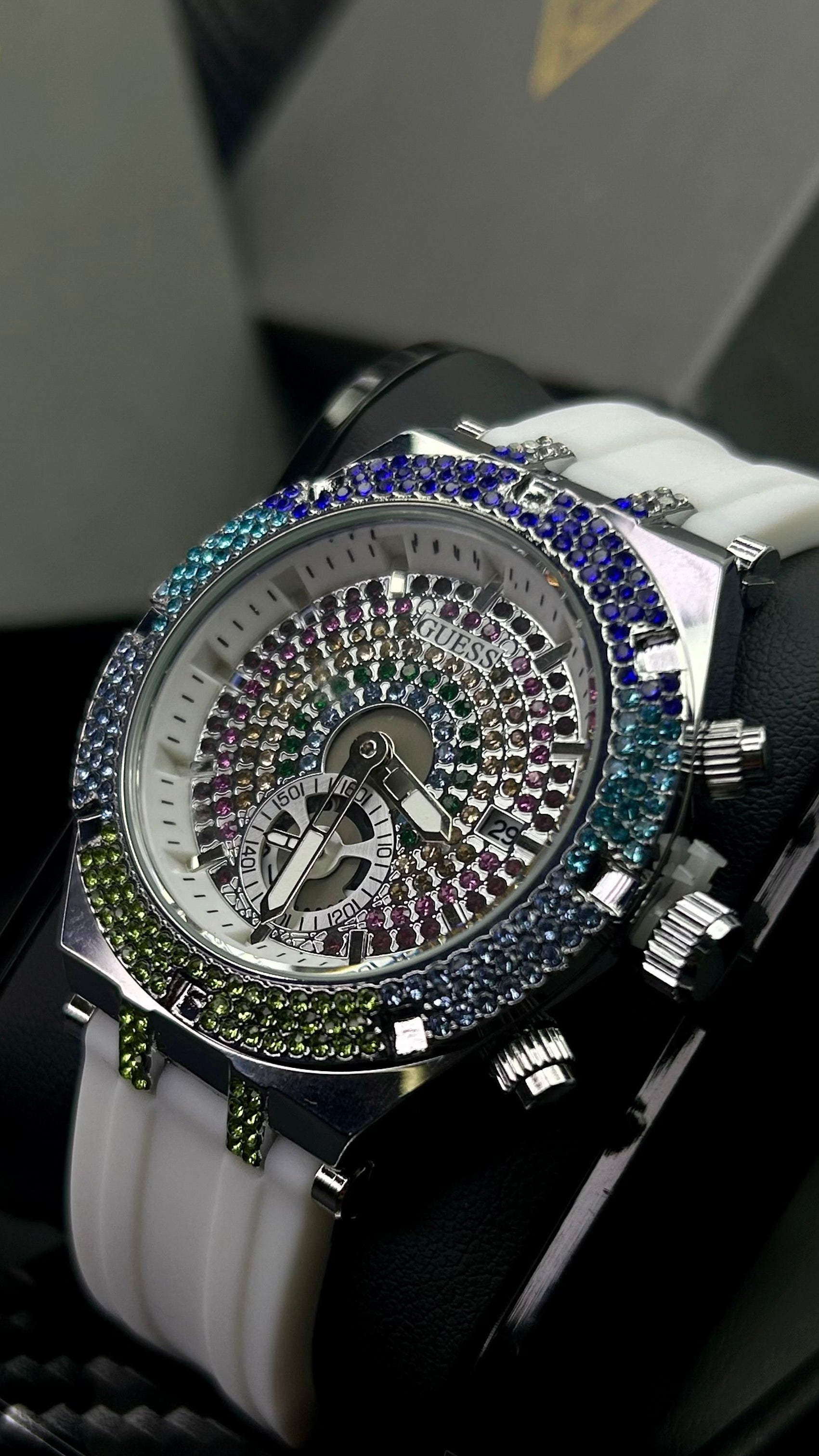 GUESS CUBANO PARA DAMA  REF-BP