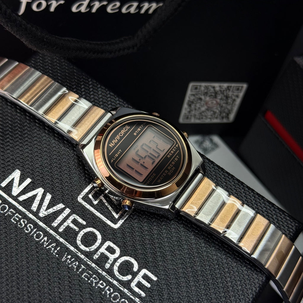 NAVIFORCE X CASIO ORIGINAL PARA DAMA REF NF5066-BOR