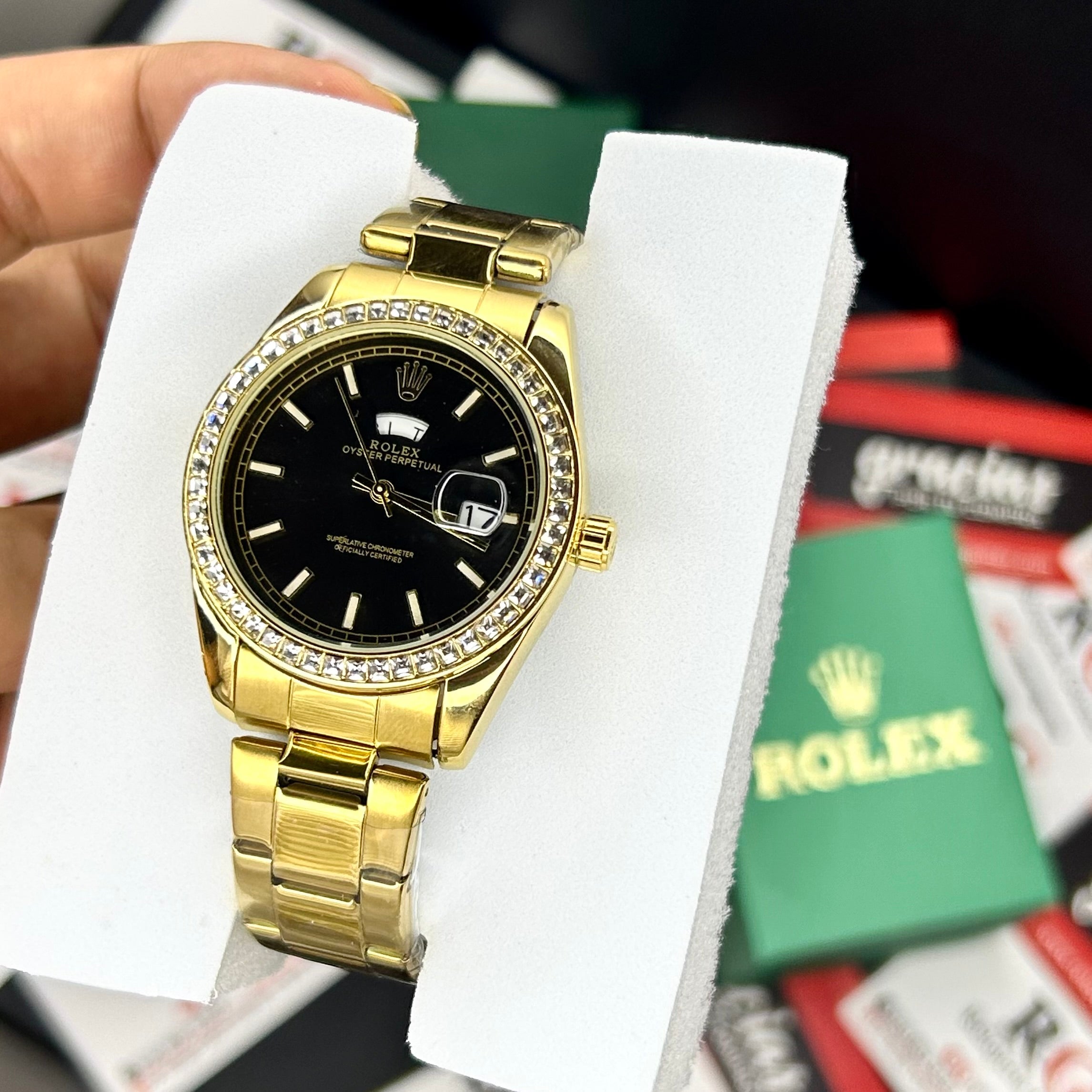 RLX PRESIDENT PERLASA  PARA HOMBRE REF-DN