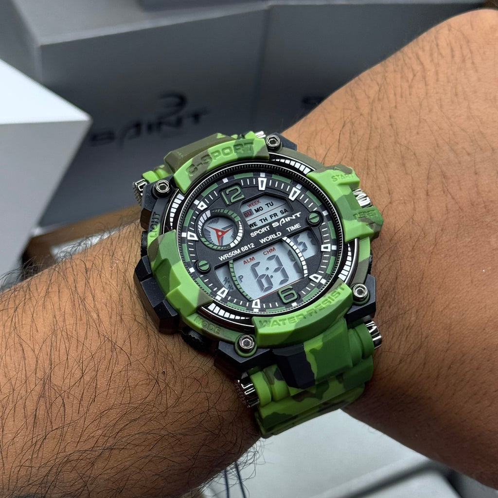 SAINT X G-SHOCK PARA SUMERGIBLE MILITAR HOMBRE REF 6812-VNV