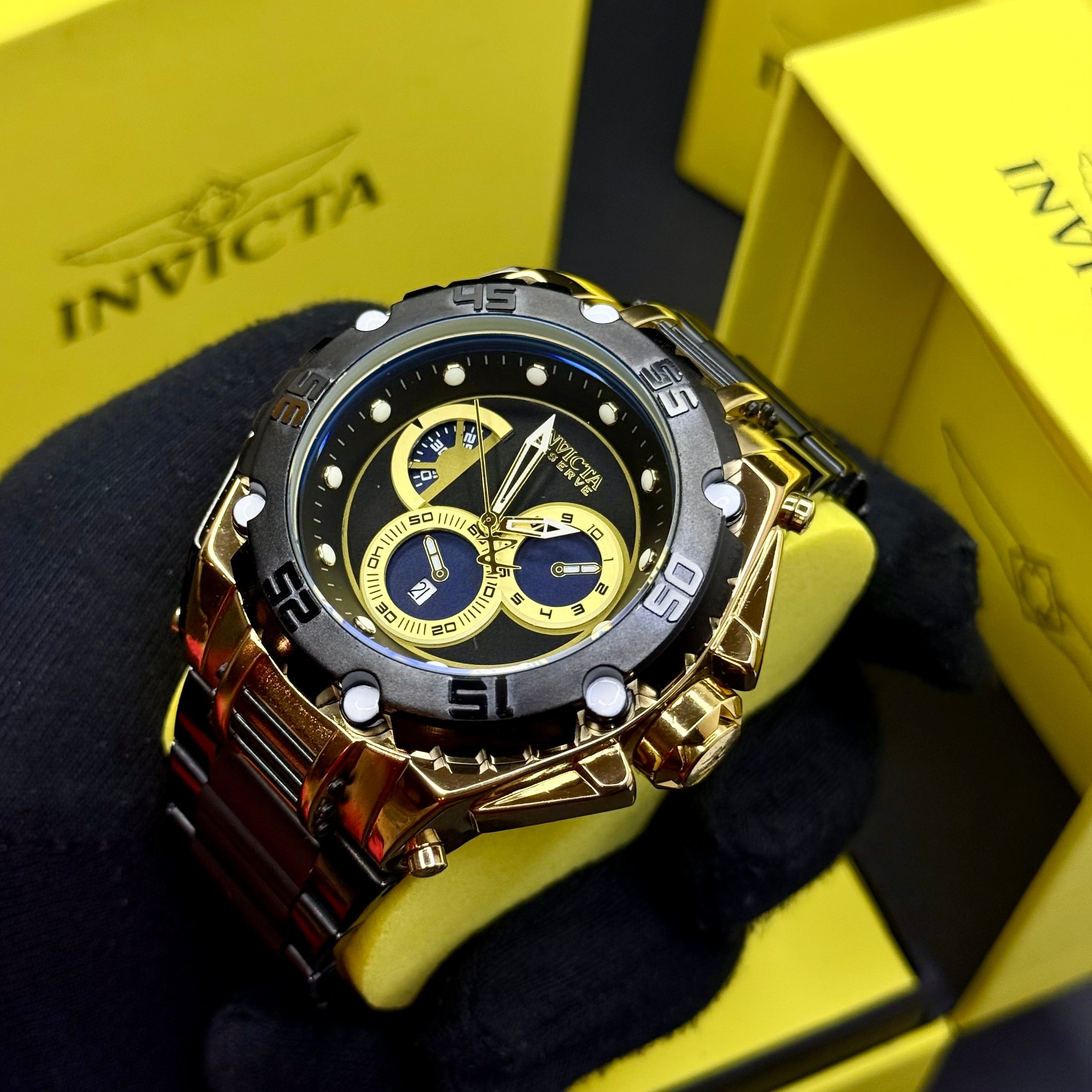 INVICTA BOLT DEUS ACERO PARA HOMBRE REF-ND