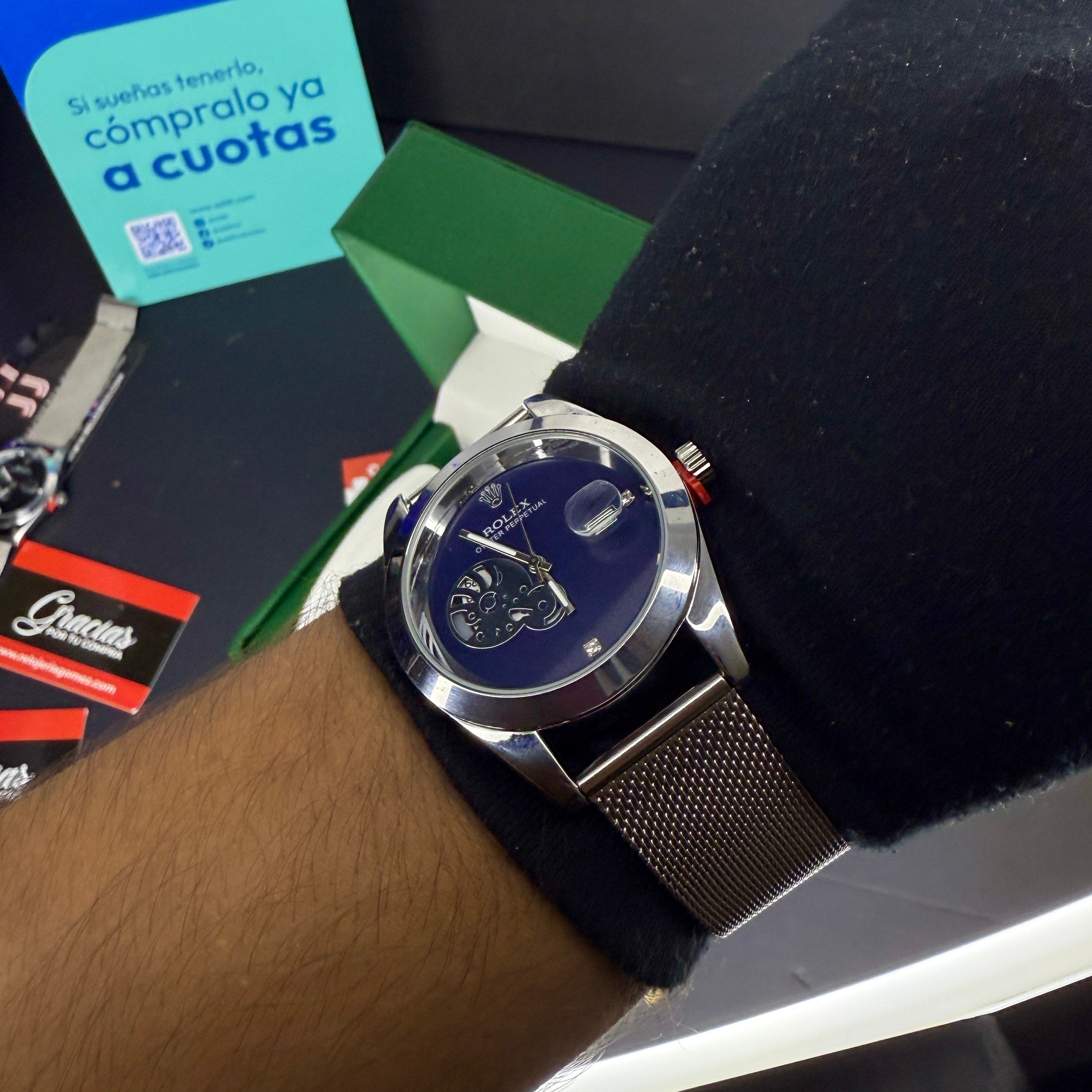 RLX DAY DATE MALLA PARA HOMBRE - REF-PA