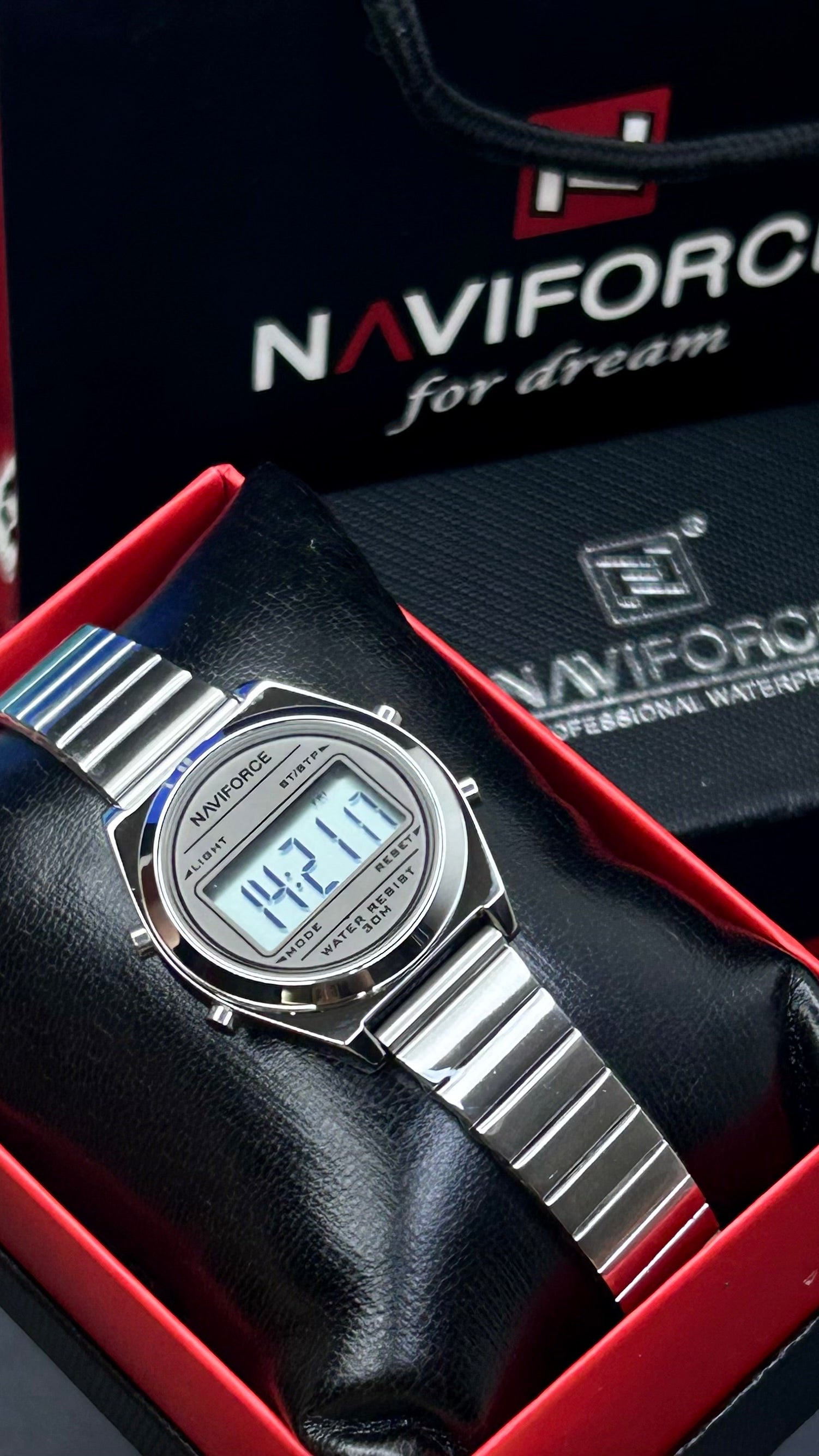 NAVIFORCE X CASIO ORIGINAL PARA DAMA REF NF5066-PP