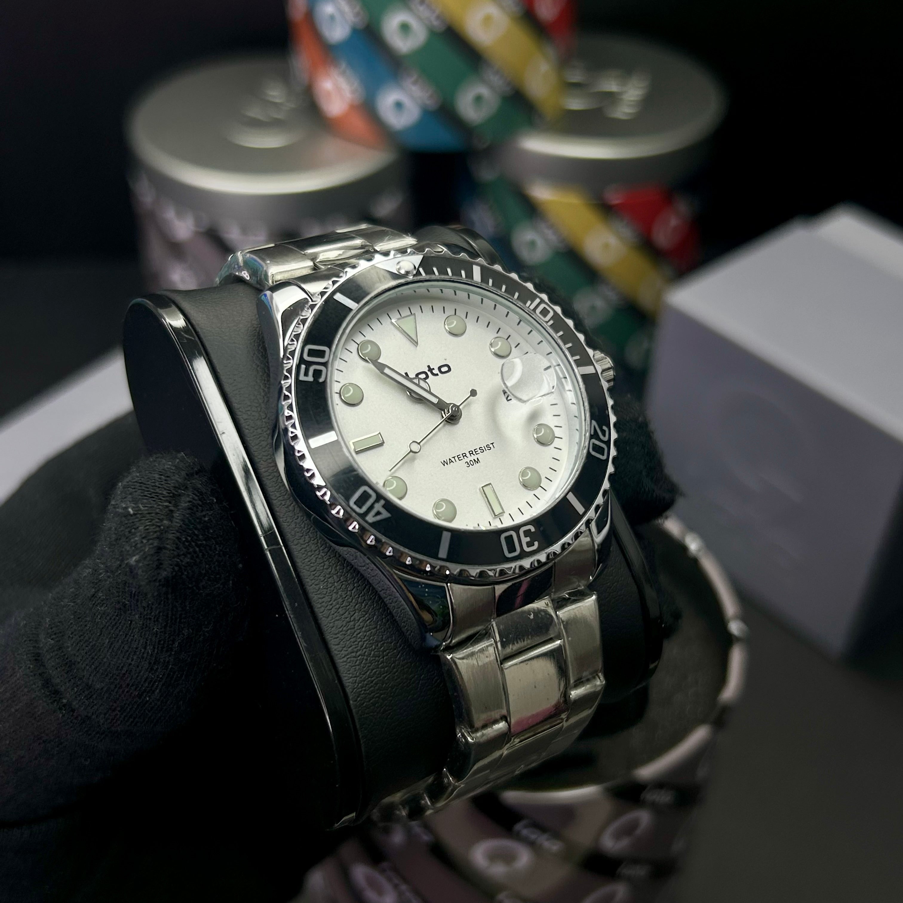 LOTO ORIGINAL X RLX SUMERGIBLE PARA HOMBRE REF SUBMARINE 2526-PB