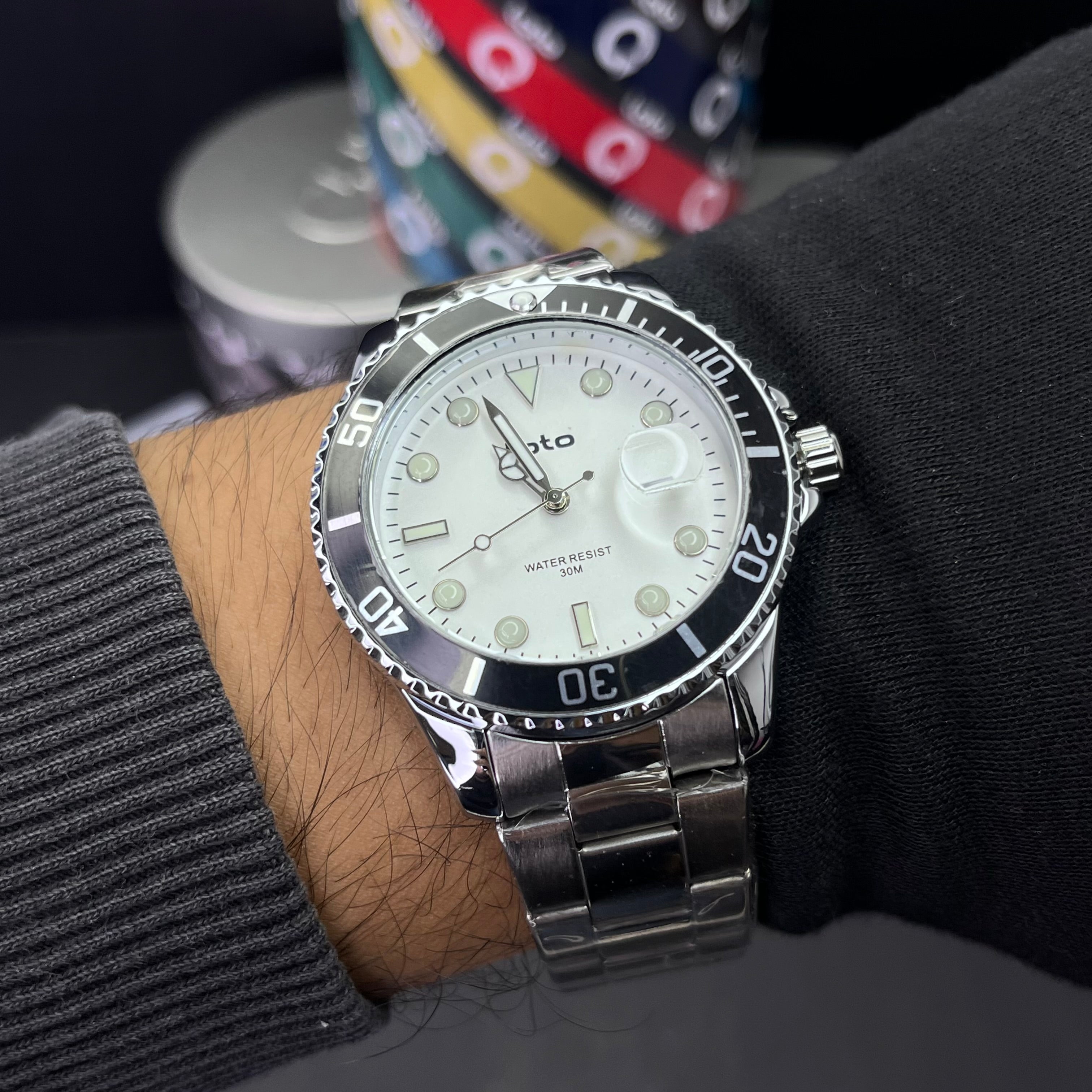 LOTO ORIGINAL X RLX SUMERGIBLE PARA HOMBRE REF SUBMARINE 2526-PB