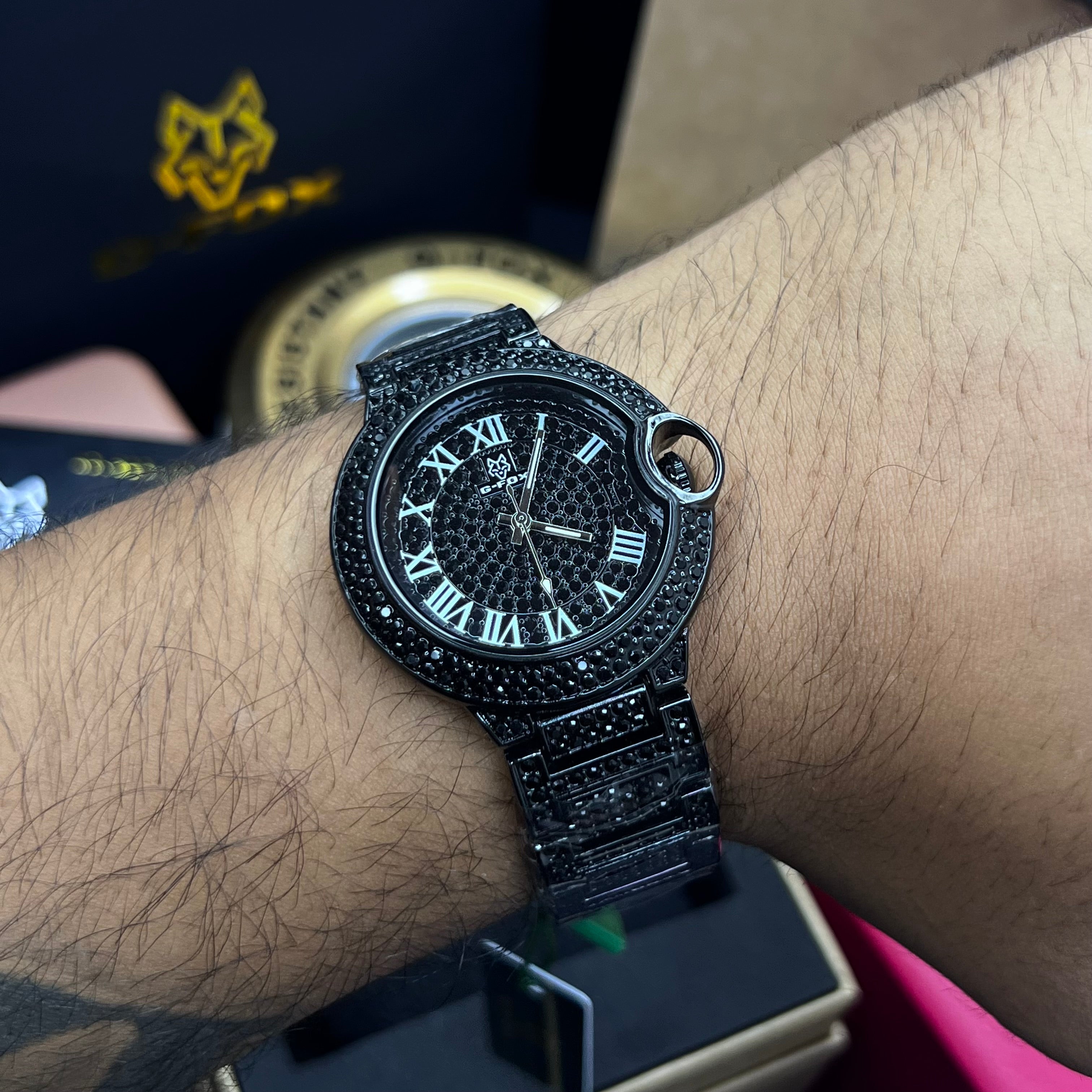 PAREJA G FOX ORIGINAL x CARTIER SUMERGIBLE  REF-TORBILLON CUBANO-1251-N