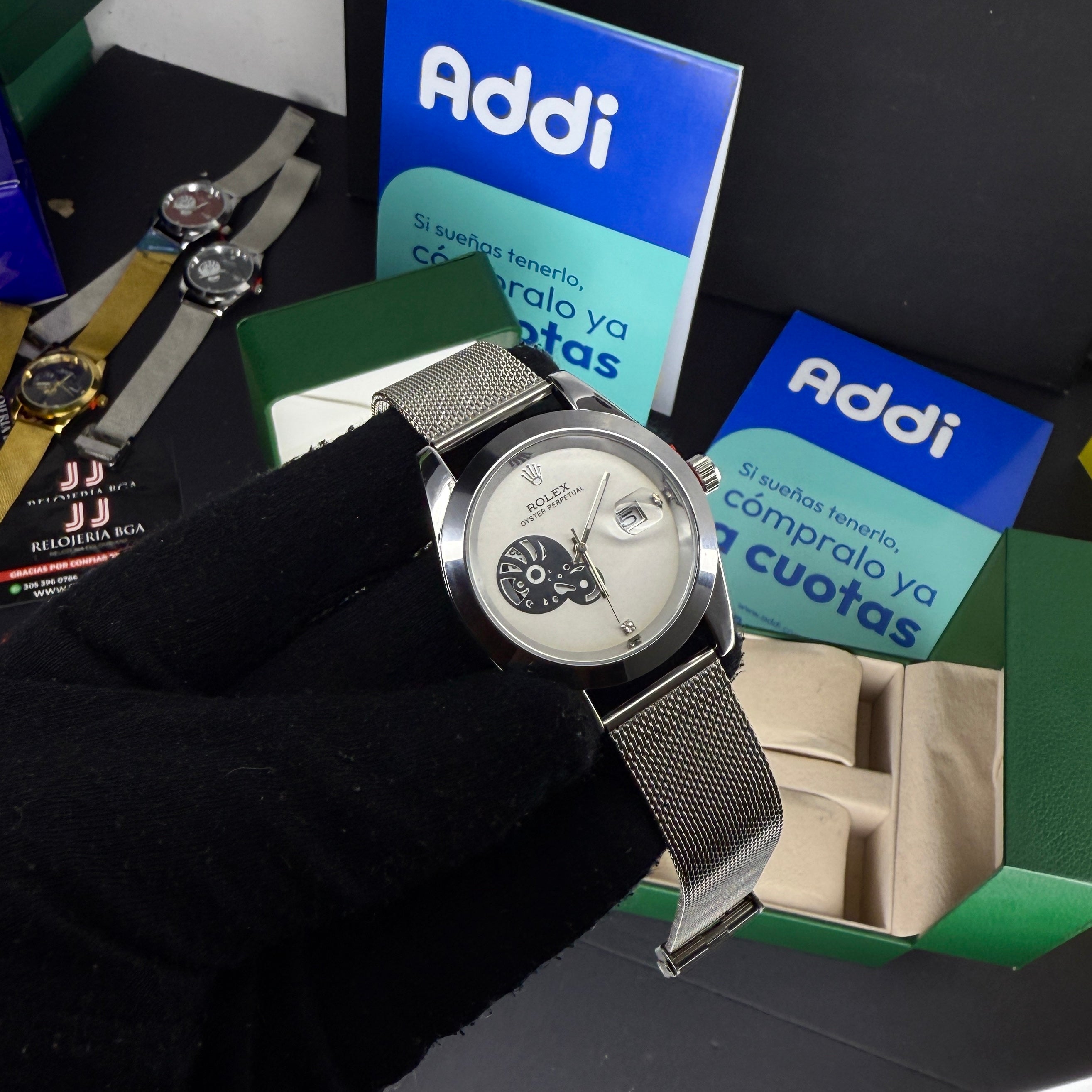 RLX DAY DATE MALLA PARA HOMBRE - REF-PB