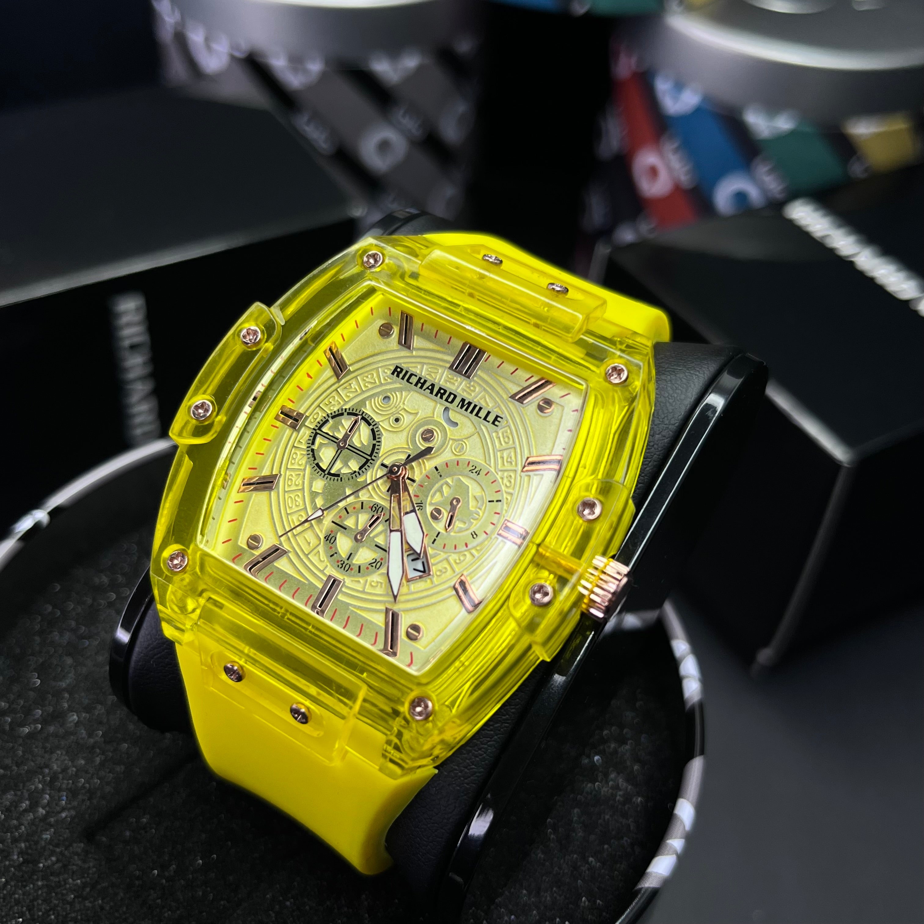 RICHARD MILLER EDICION  TRANSPARENTE PARA HOMBRE REF-A