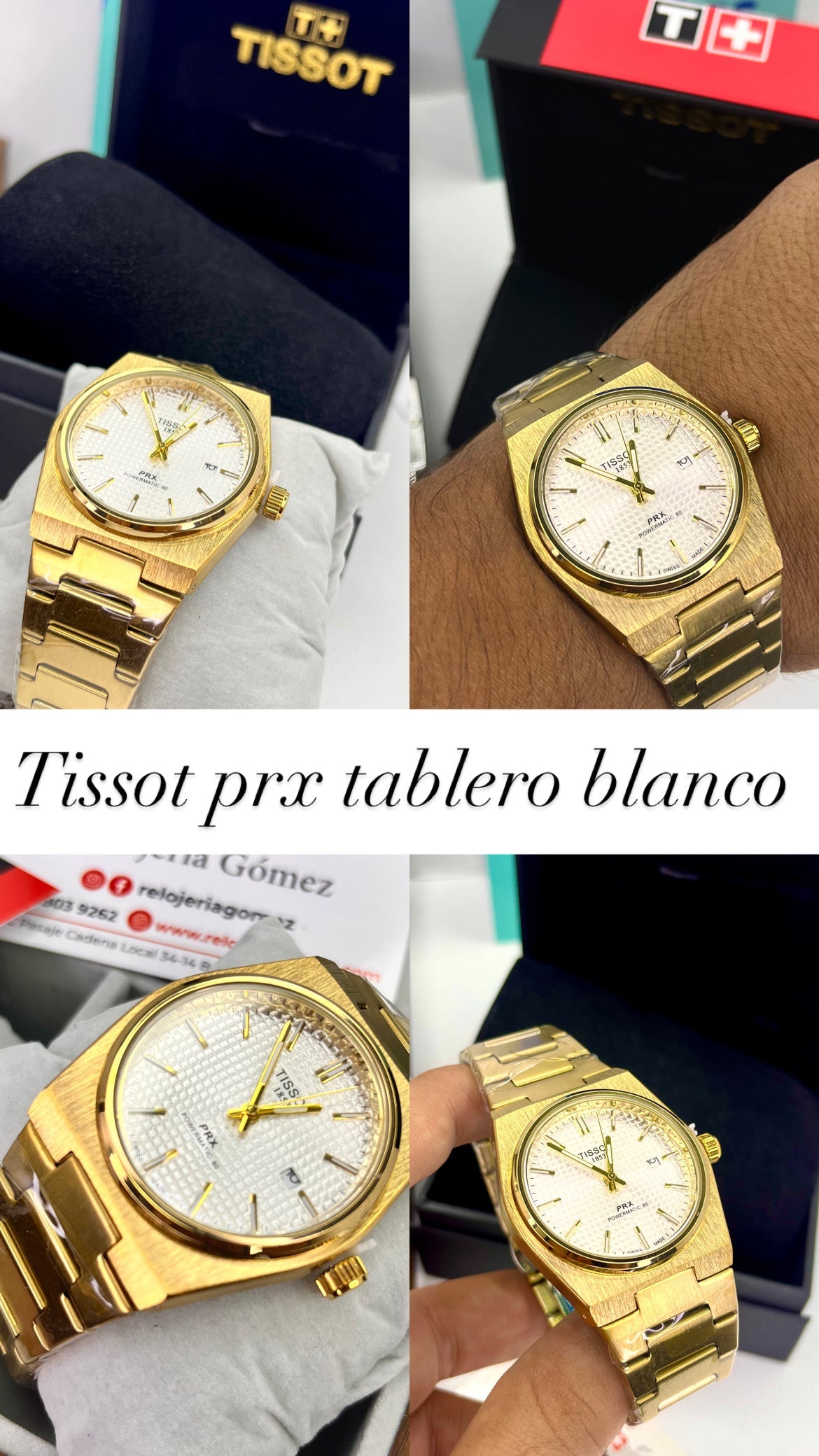 TISSOT PRX PARA HOMBRE REF-DBLVC